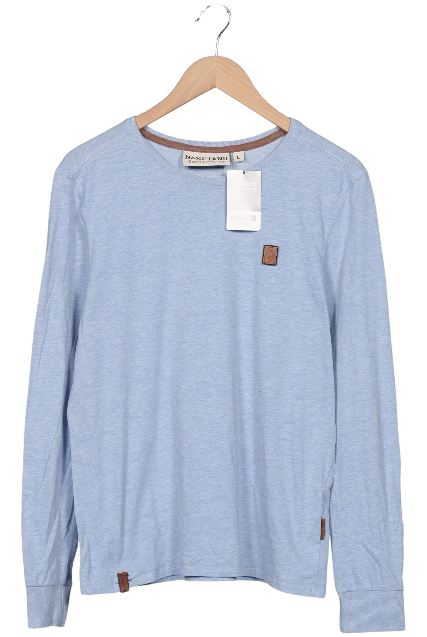 

Naketano Herren Langarmshirt, blau, Gr. 52