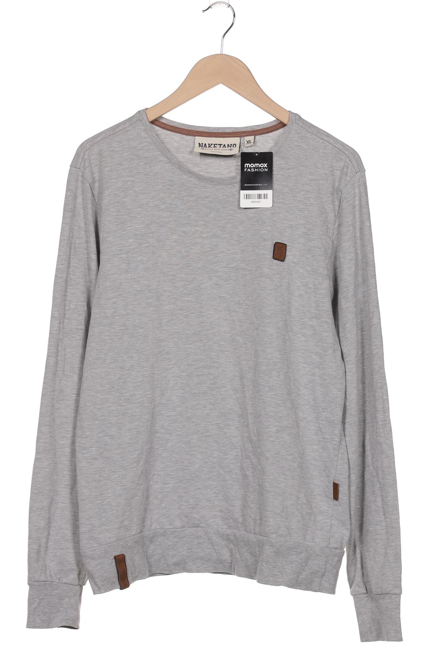 

Naketano Herren Langarmshirt, grau, Gr. 54