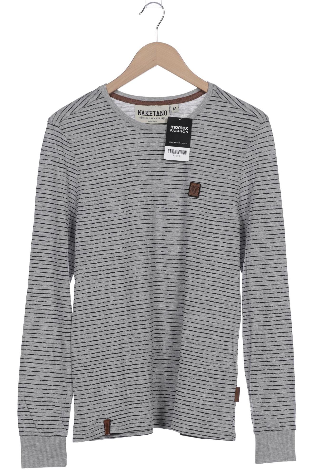 

Naketano Herren Langarmshirt, grau, Gr. 48