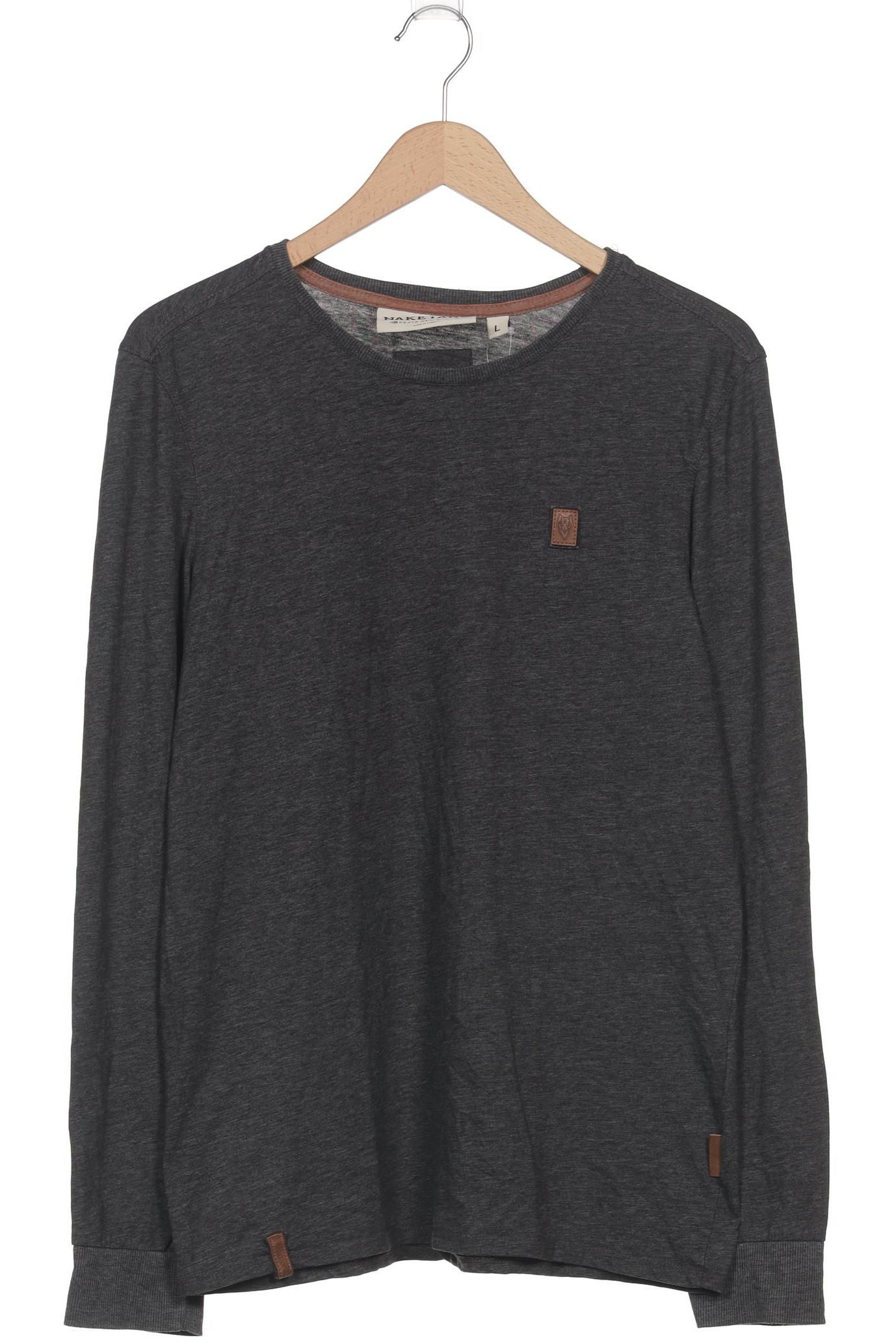 

Naketano Herren Langarmshirt, grau, Gr. 52