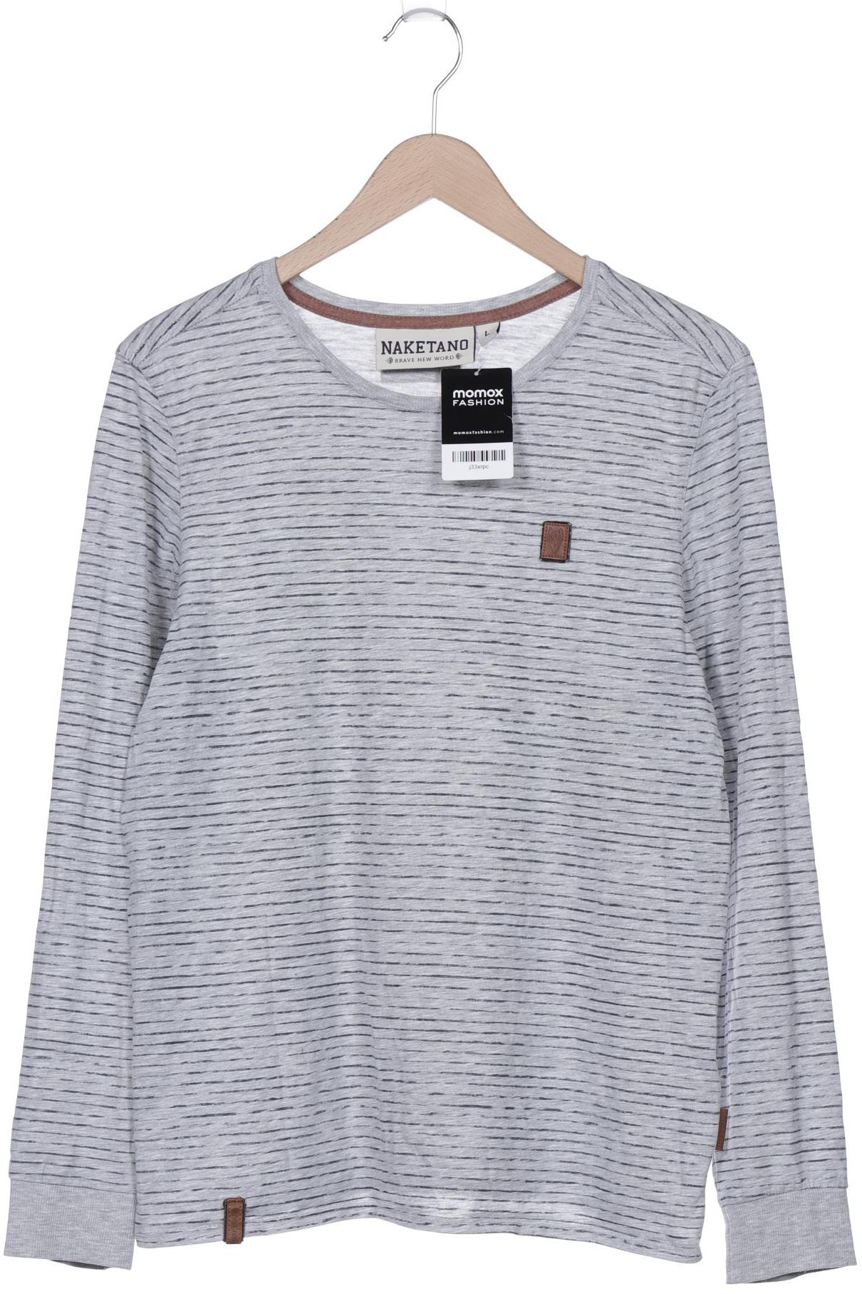 

Naketano Herren Langarmshirt, grau, Gr. 52