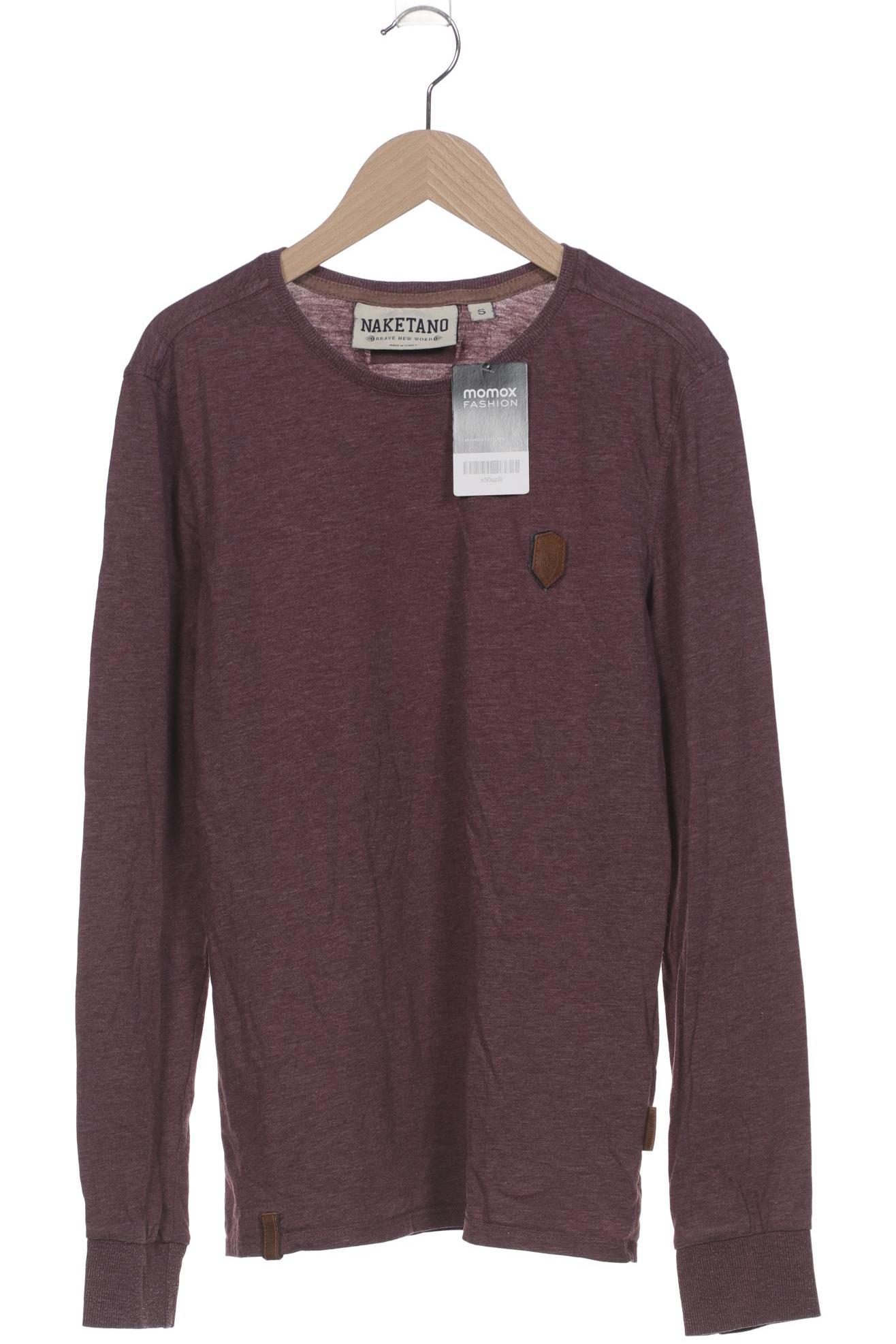 

Naketano Herren Langarmshirt, bordeaux, Gr. 46