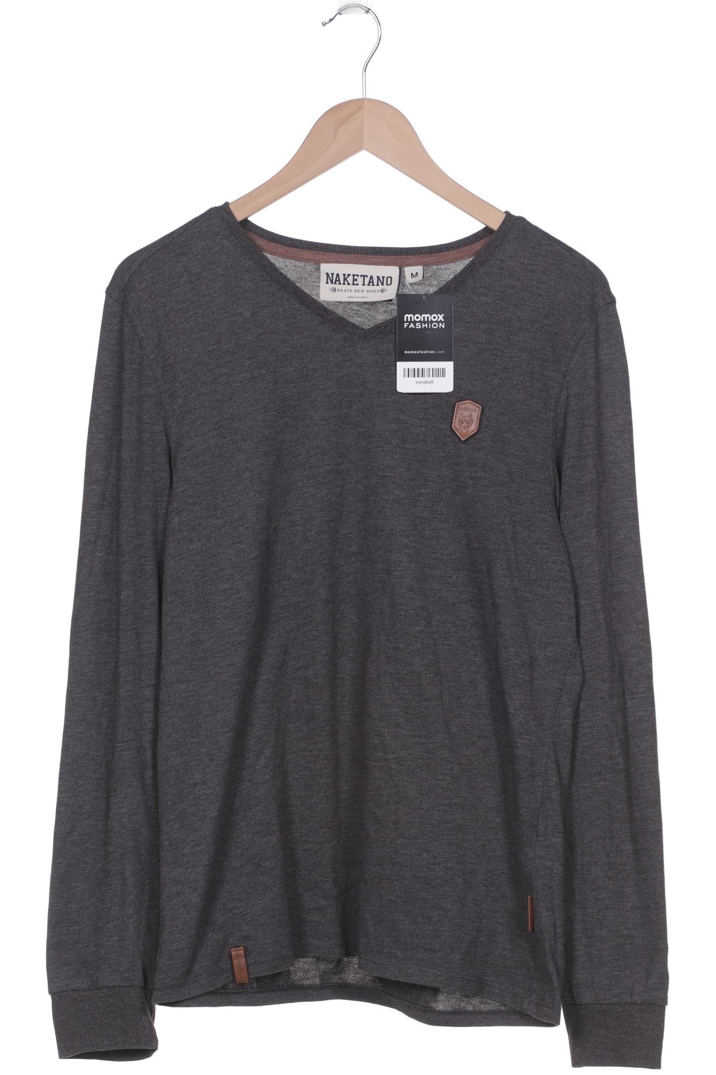 

Naketano Herren Langarmshirt, grau, Gr. 48