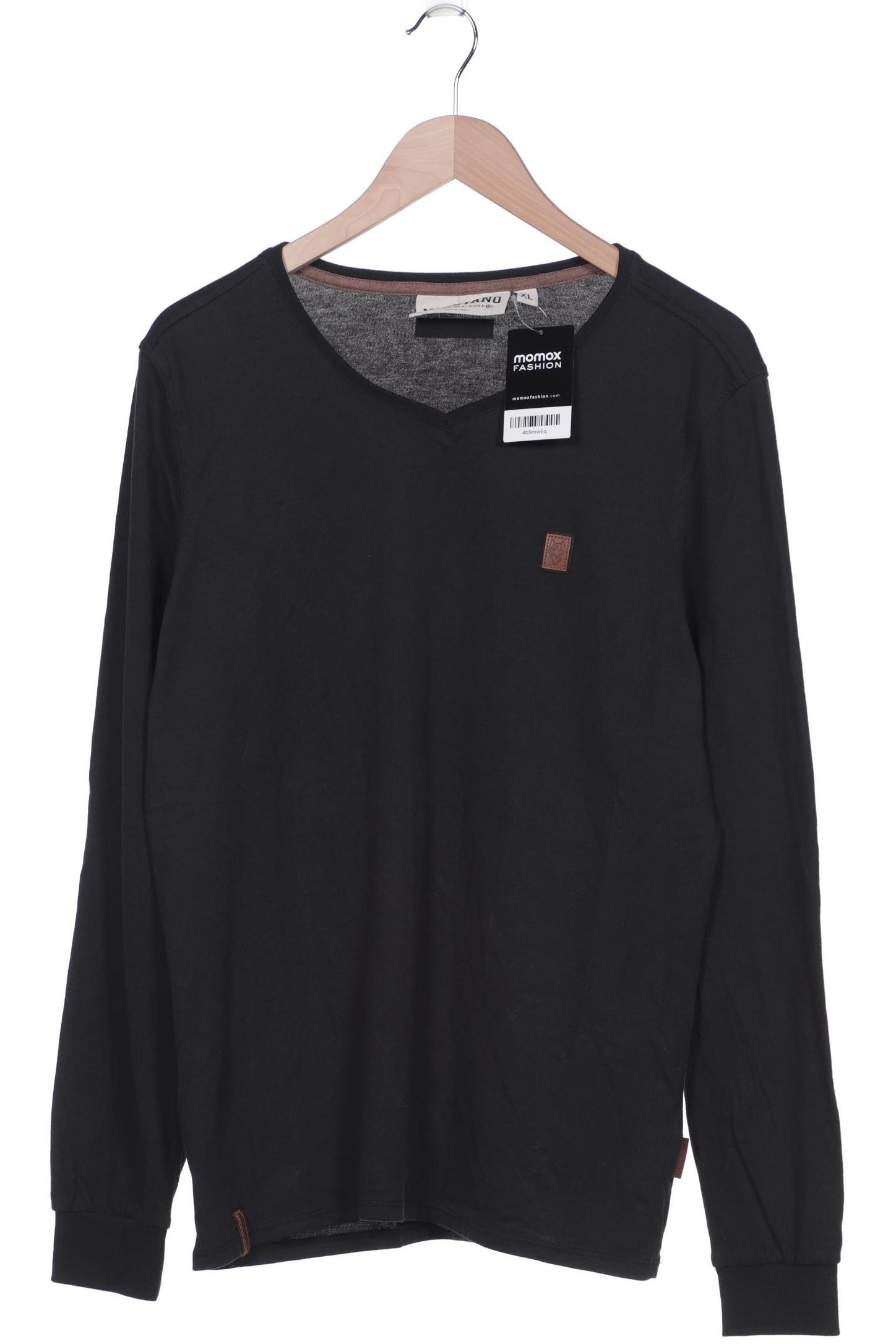 

Naketano Herren Langarmshirt, schwarz, Gr. 54