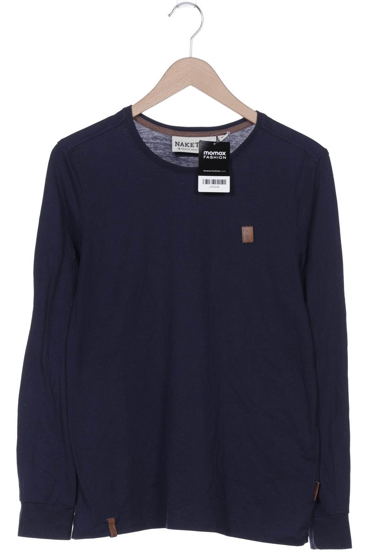 

Naketano Herren Langarmshirt, marineblau, Gr. 52