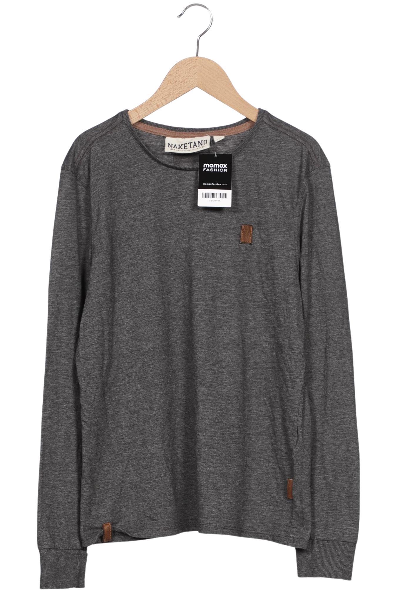 

Naketano Herren Langarmshirt, grau, Gr. 48