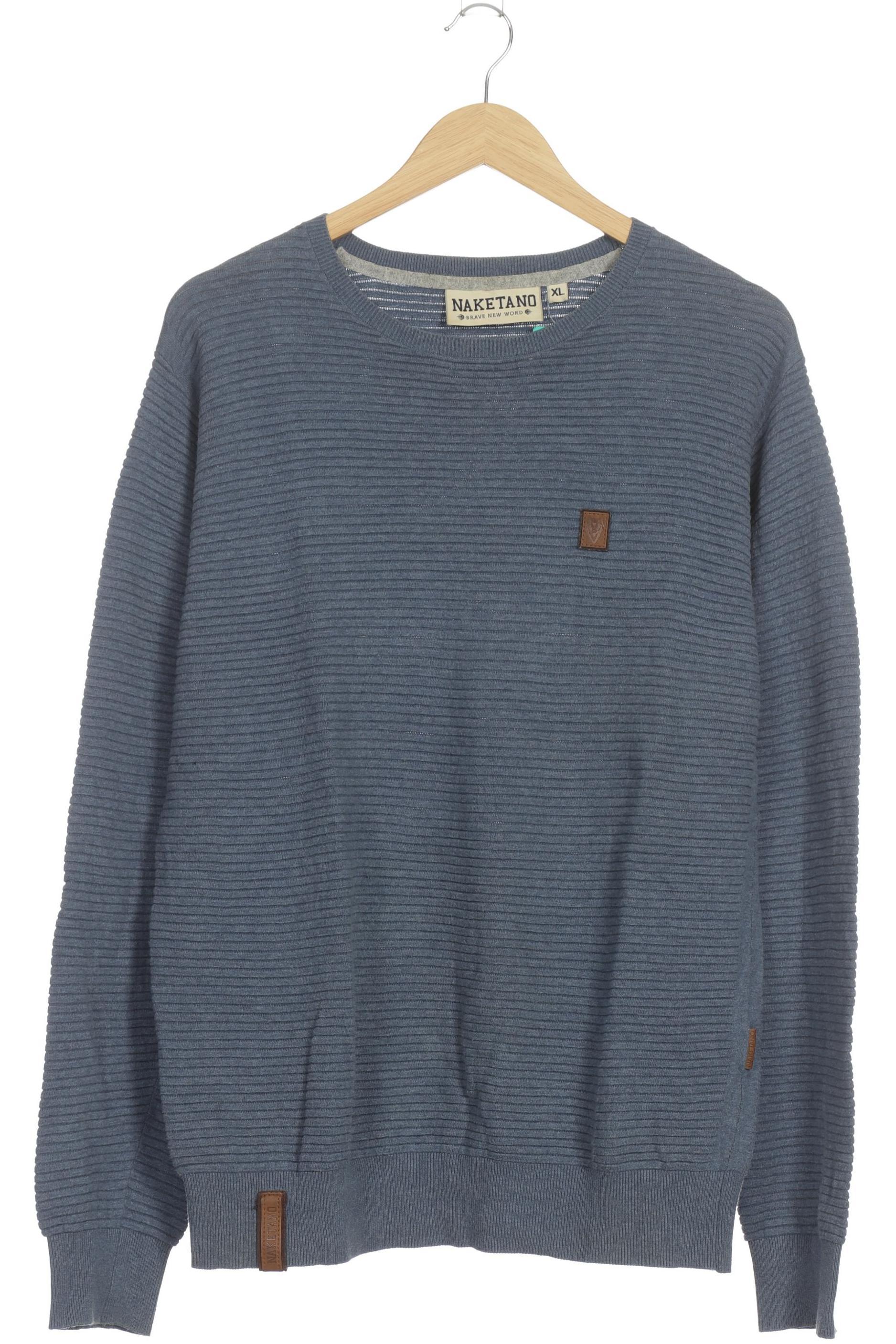 

Naketano Herren Pullover, blau, Gr.