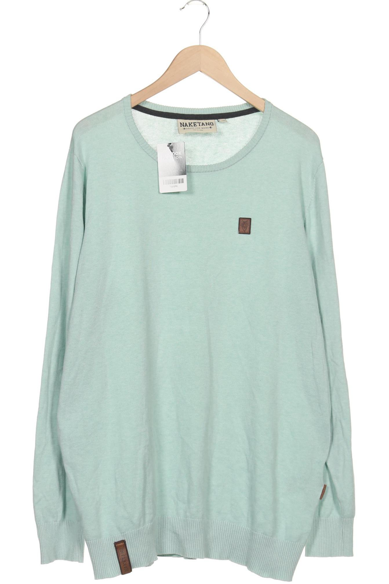 

Naketano Herren Pullover, türkis, Gr. 58