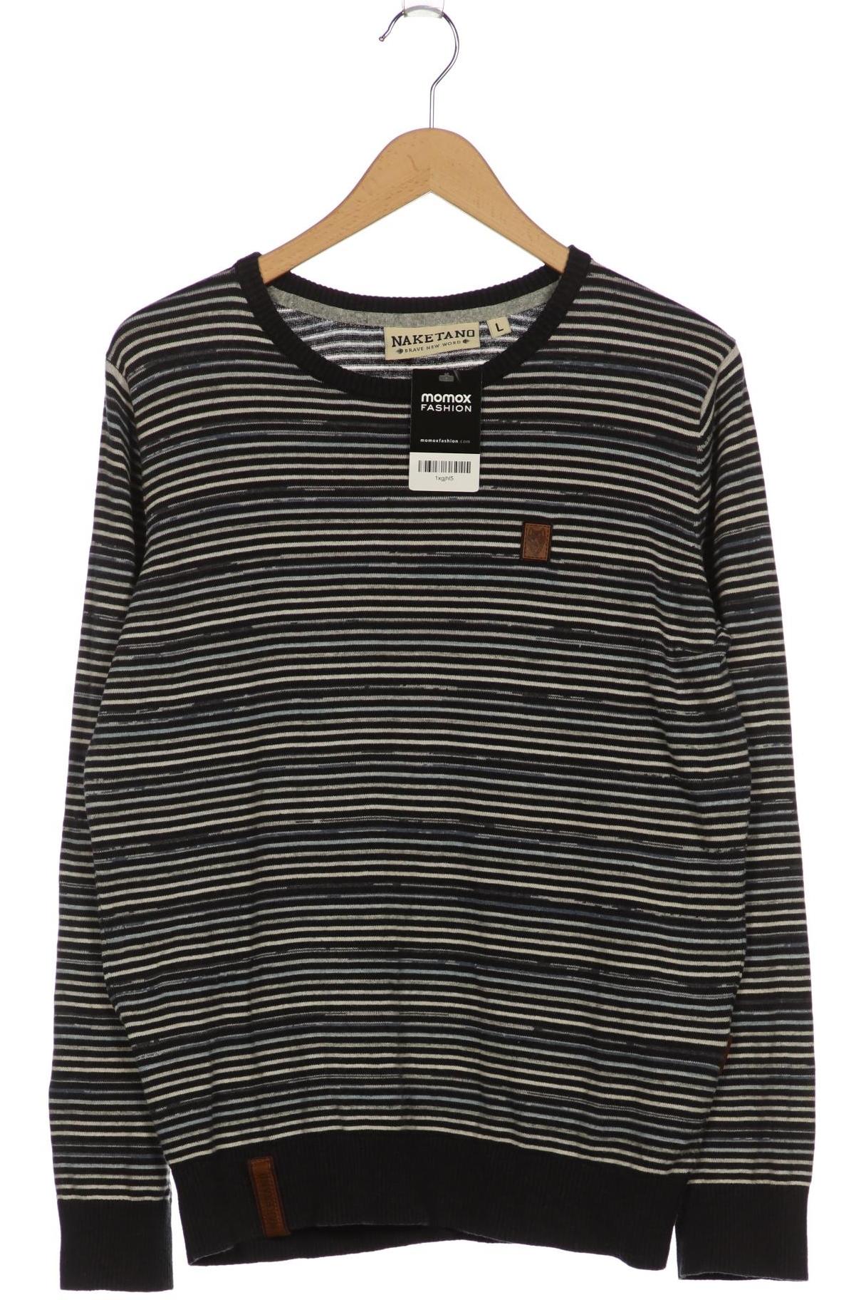 Thumbnail - Naketano Herren Pullover, grau, Gr. 52