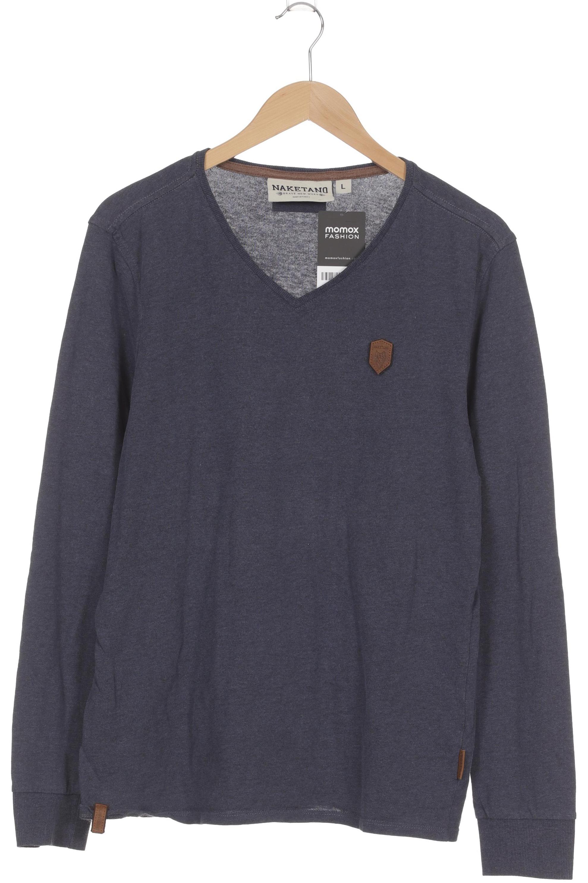 

Naketano Herren Pullover, blau, Gr.