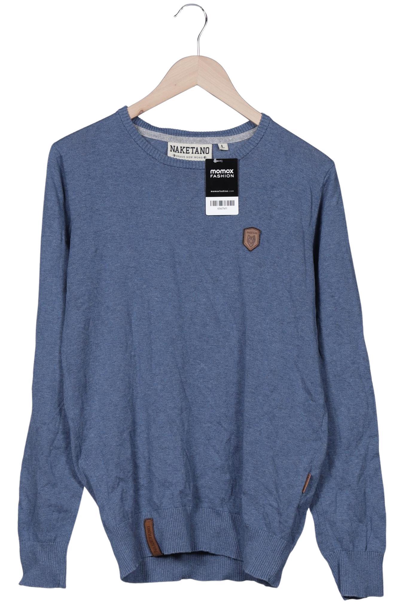 

Naketano Herren Pullover, blau, Gr. 52