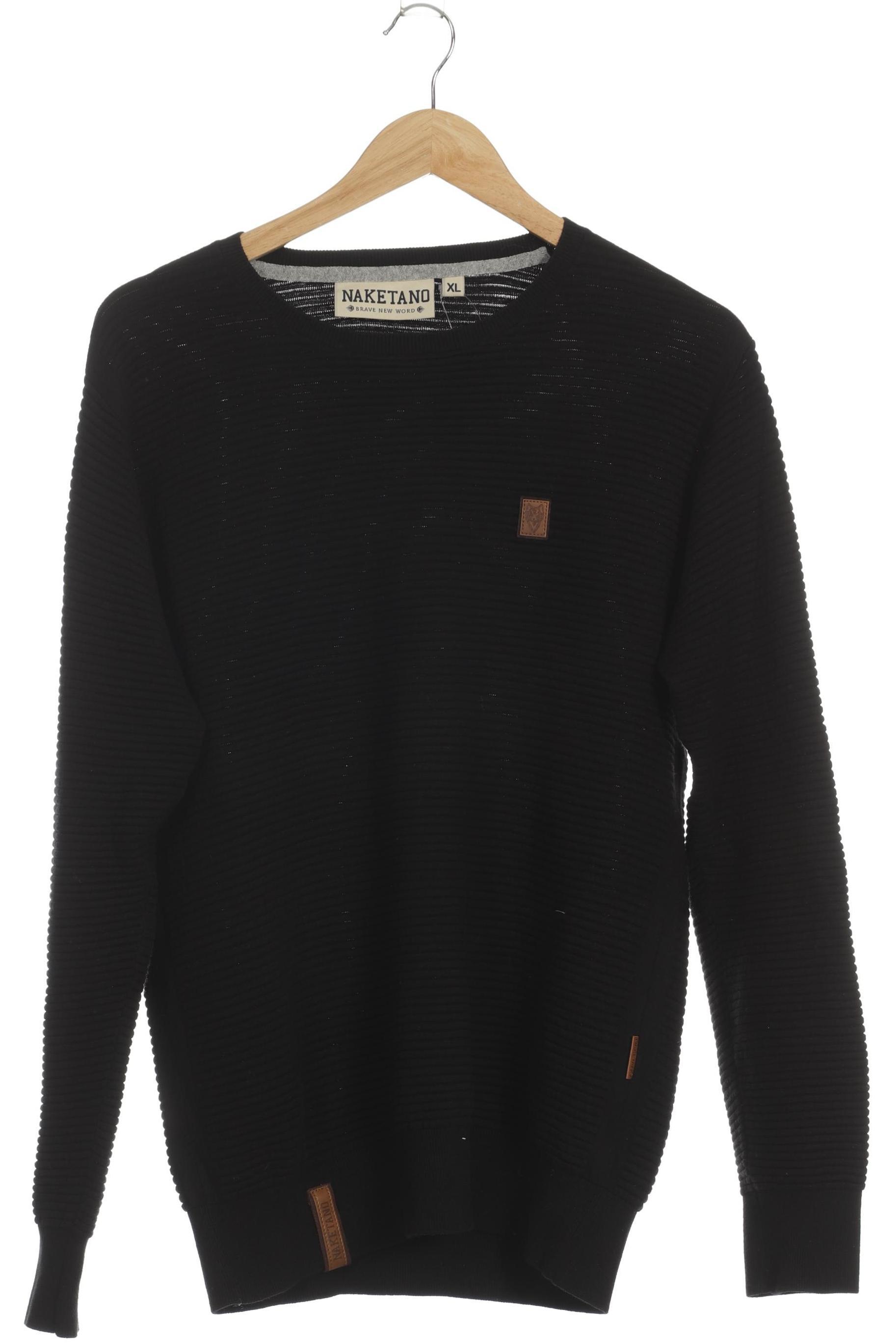 

Naketano Herren Pullover, schwarz, Gr.