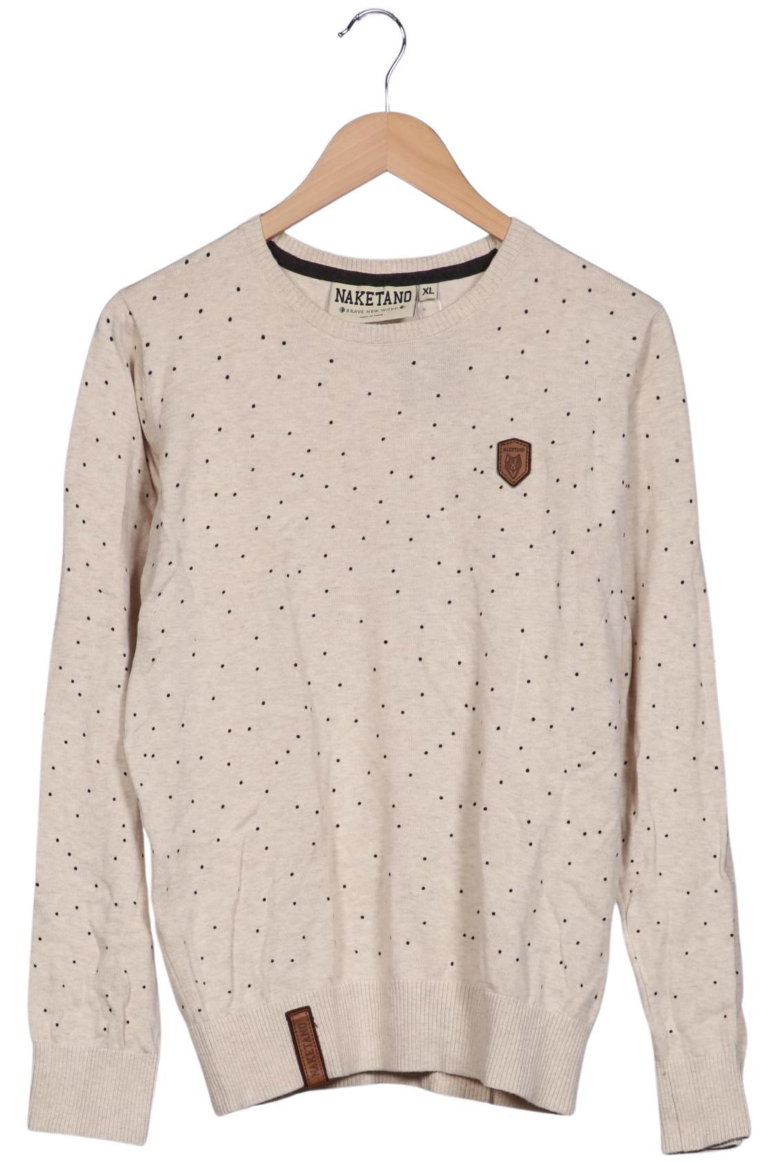 Thumbnail - Naketano Herren Pullover, beige, Gr. 54