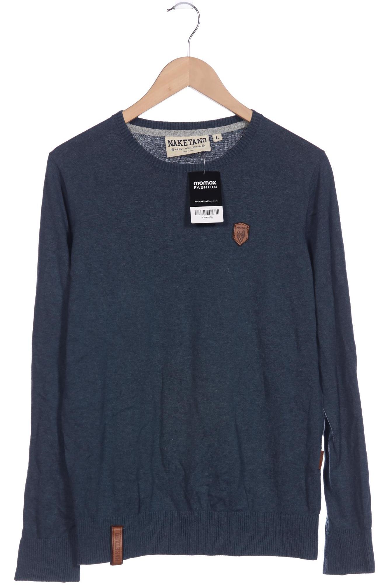 

Naketano Herren Pullover, türkis, Gr. 52