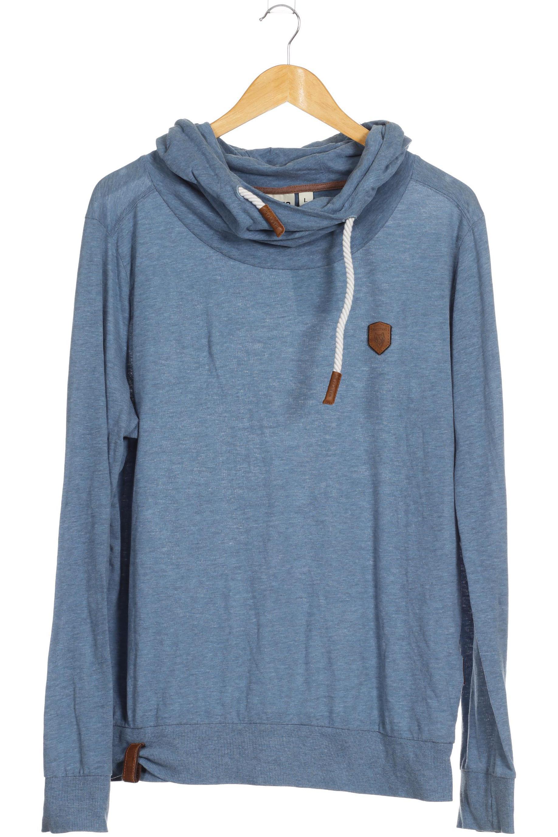 

Naketano Herren Langarmshirt, blau, Gr.