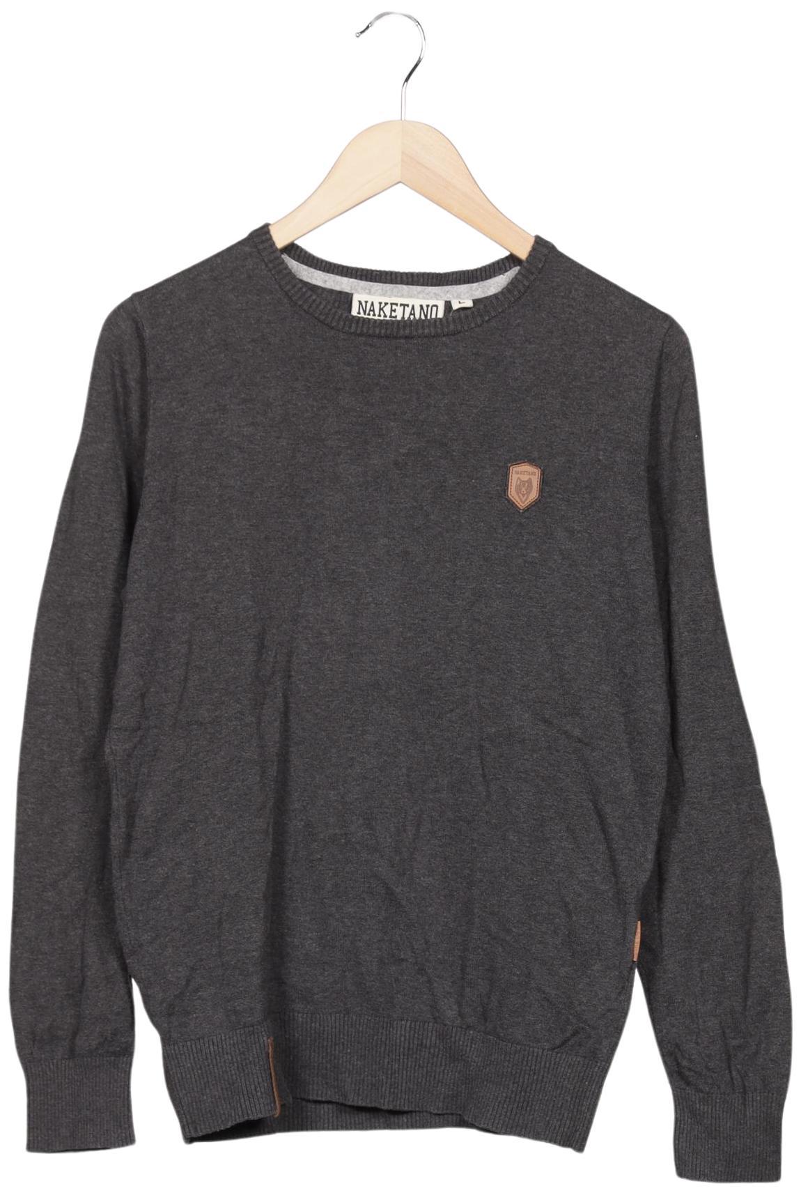 Thumbnail - Naketano Herren Pullover, grau, Gr. 52