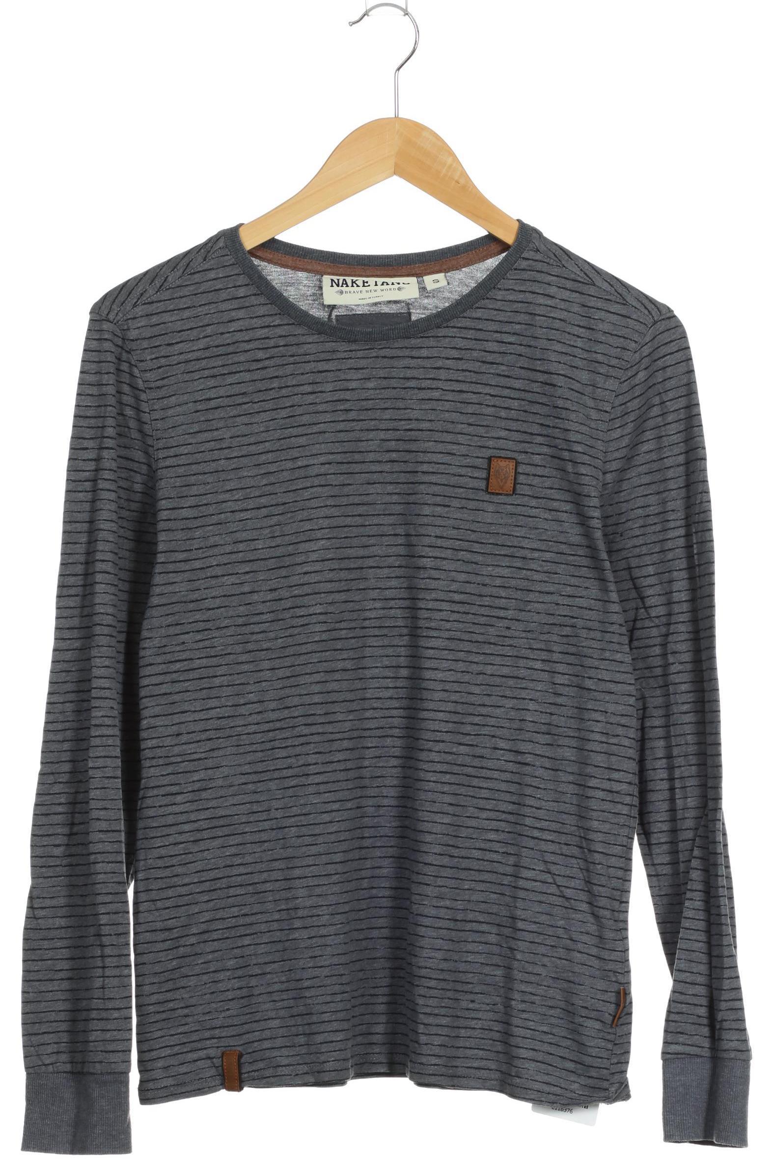 

Naketano Damen Langarmshirt, grau, Gr.