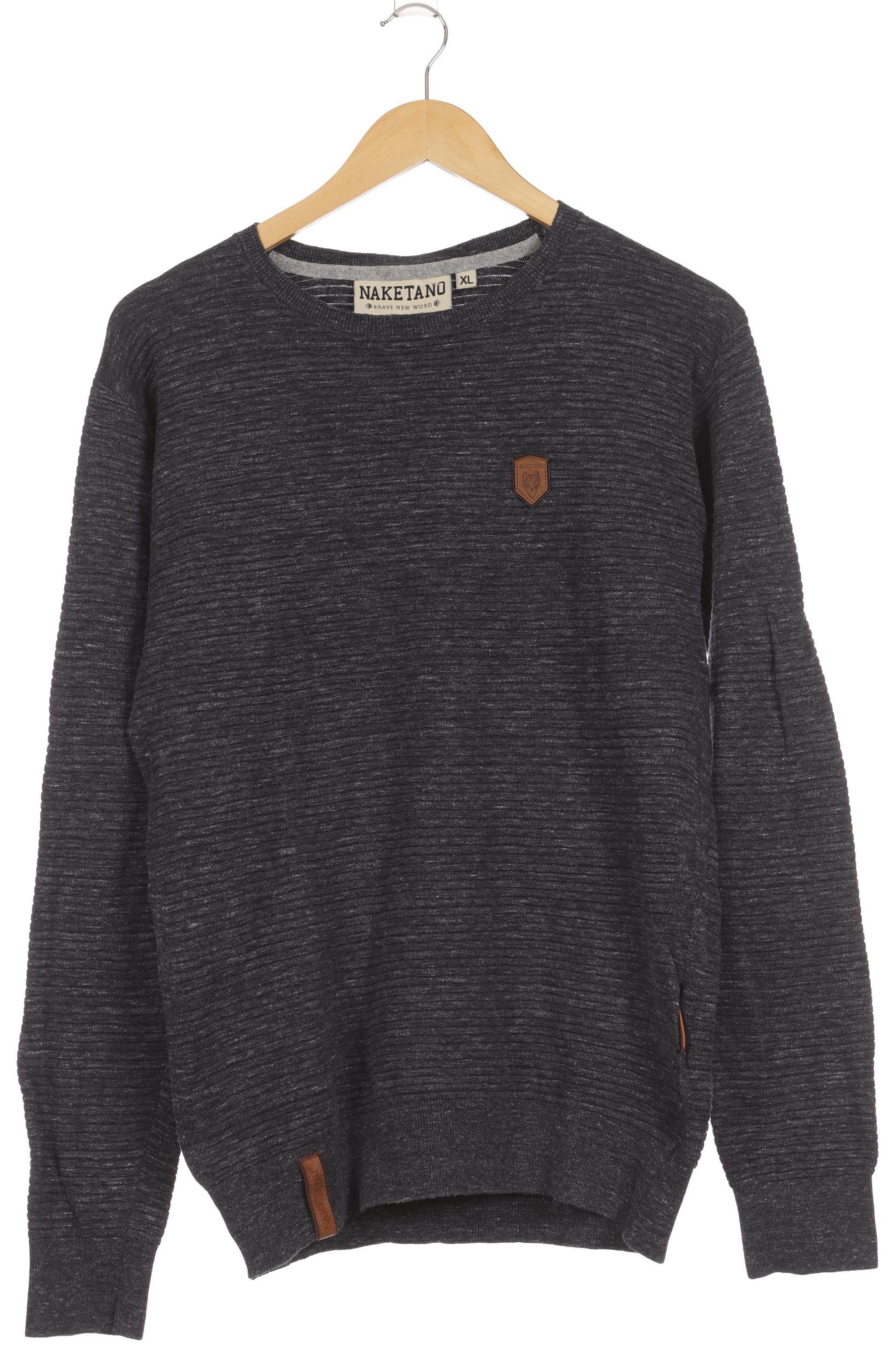 

Naketano Herren Pullover, blau, Gr.