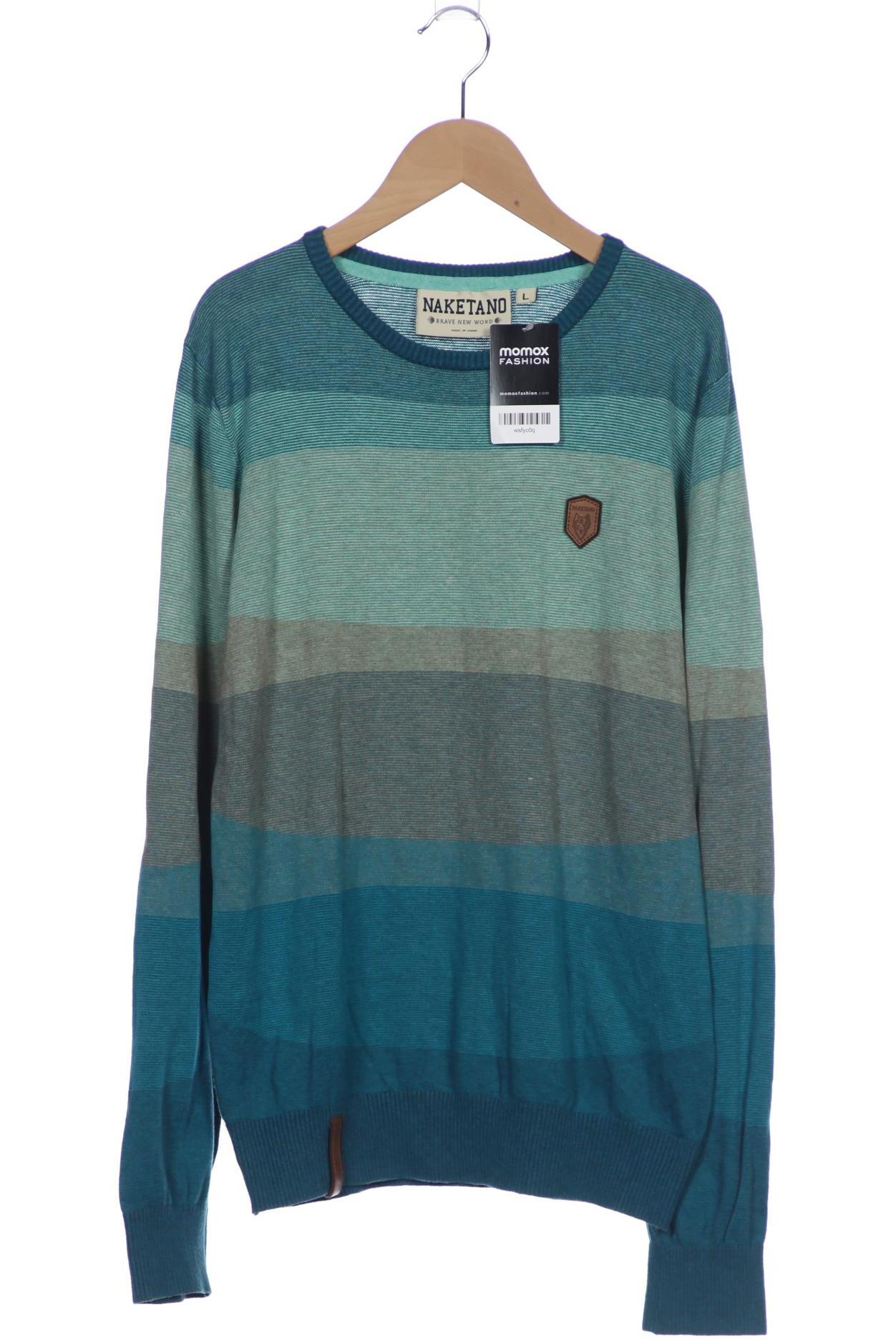 

Naketano Herren Pullover, türkis, Gr. 52