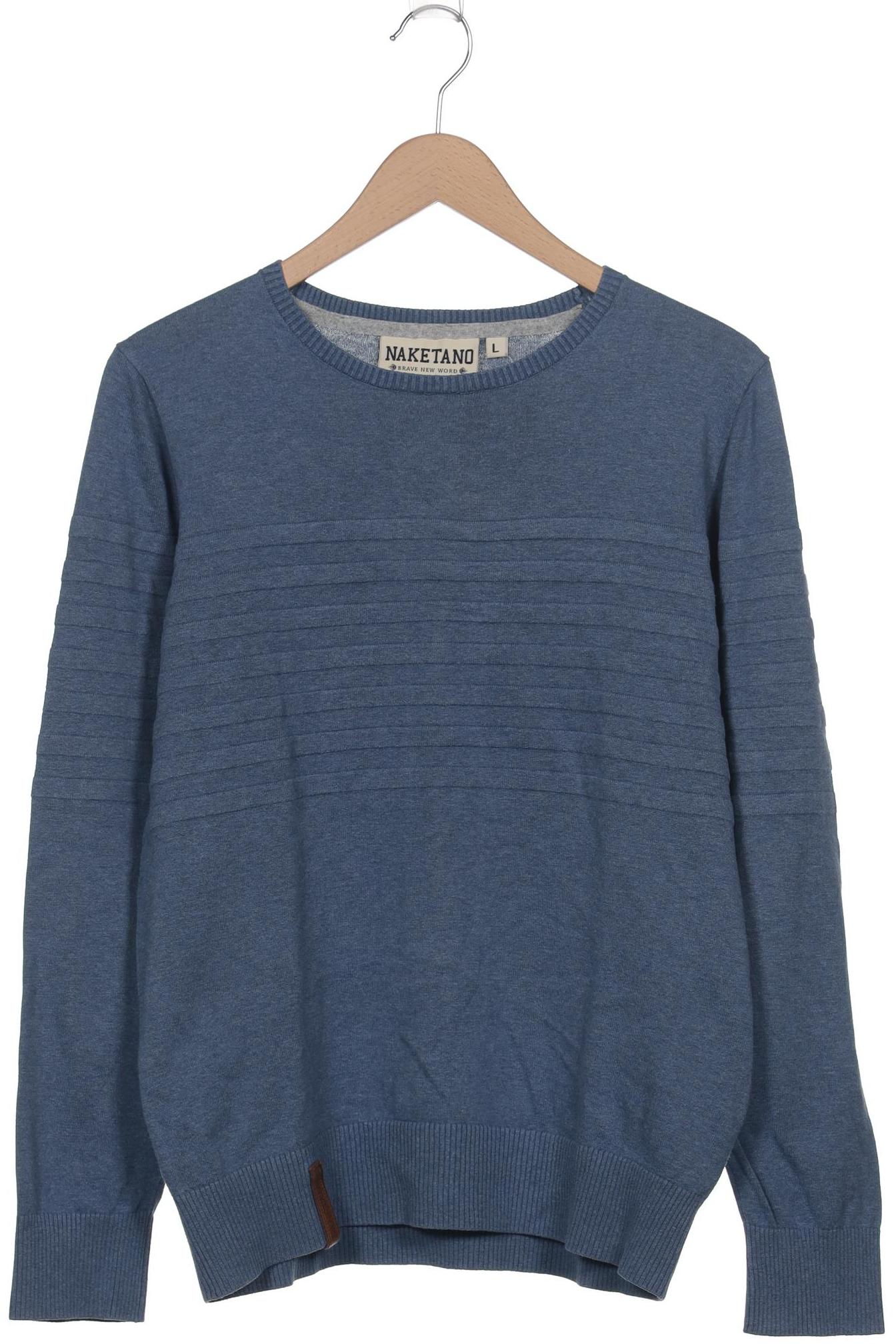 

Naketano Herren Pullover, blau, Gr. 52