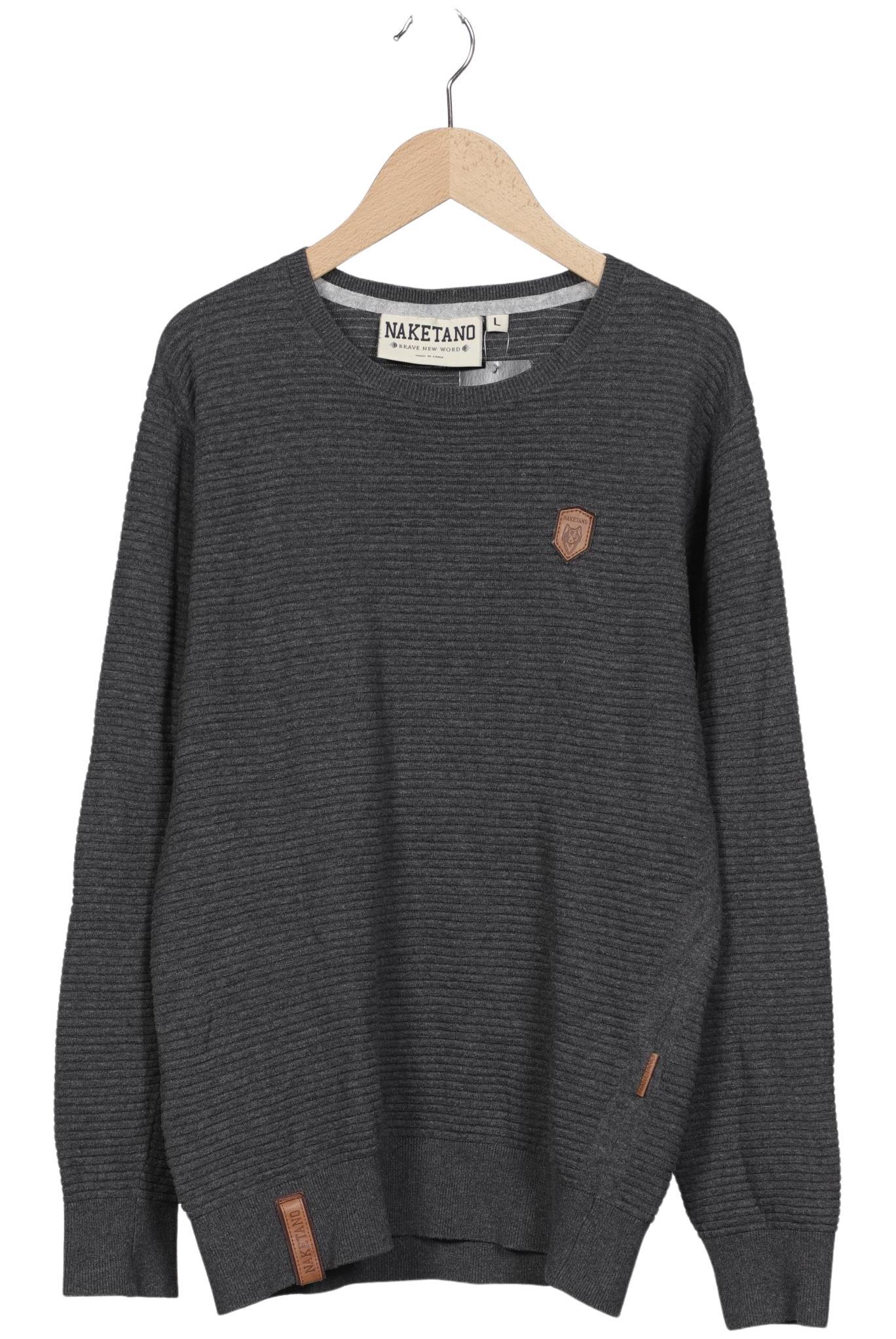 Thumbnail - Naketano Herren Pullover, grau, Gr. 52