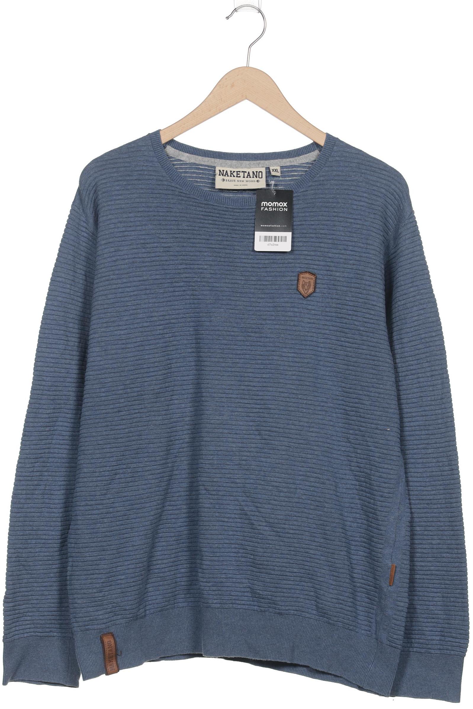 

Naketano Herren Pullover, blau, Gr. 56
