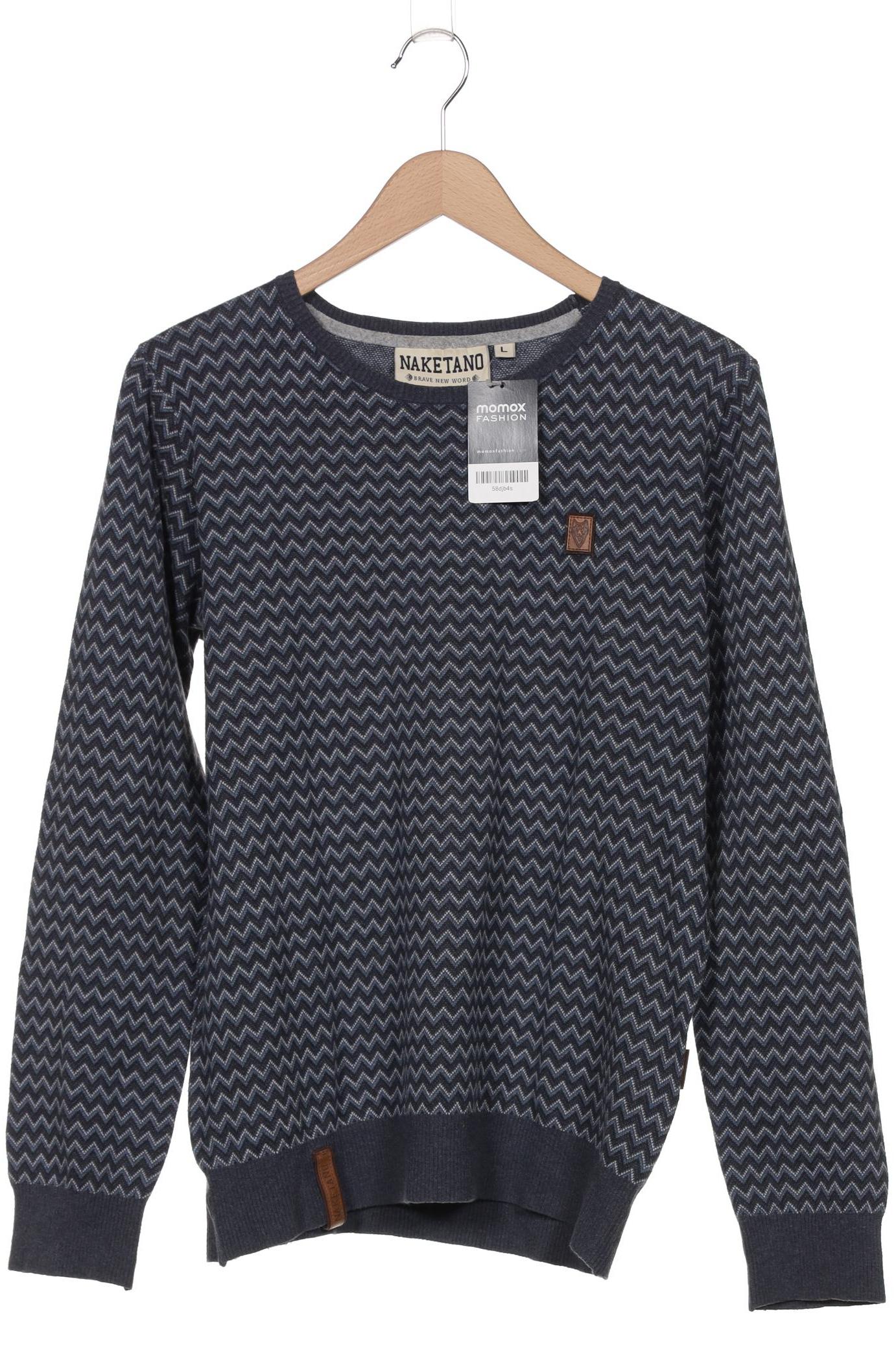 

Naketano Herren Pullover, blau, Gr. 52