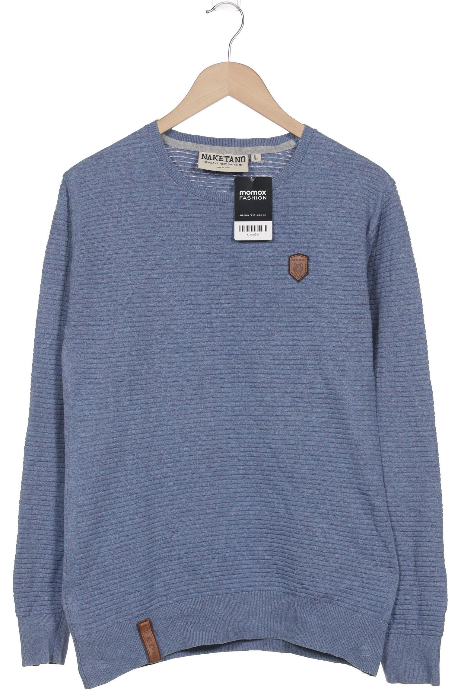 

Naketano Herren Pullover, blau, Gr. 52