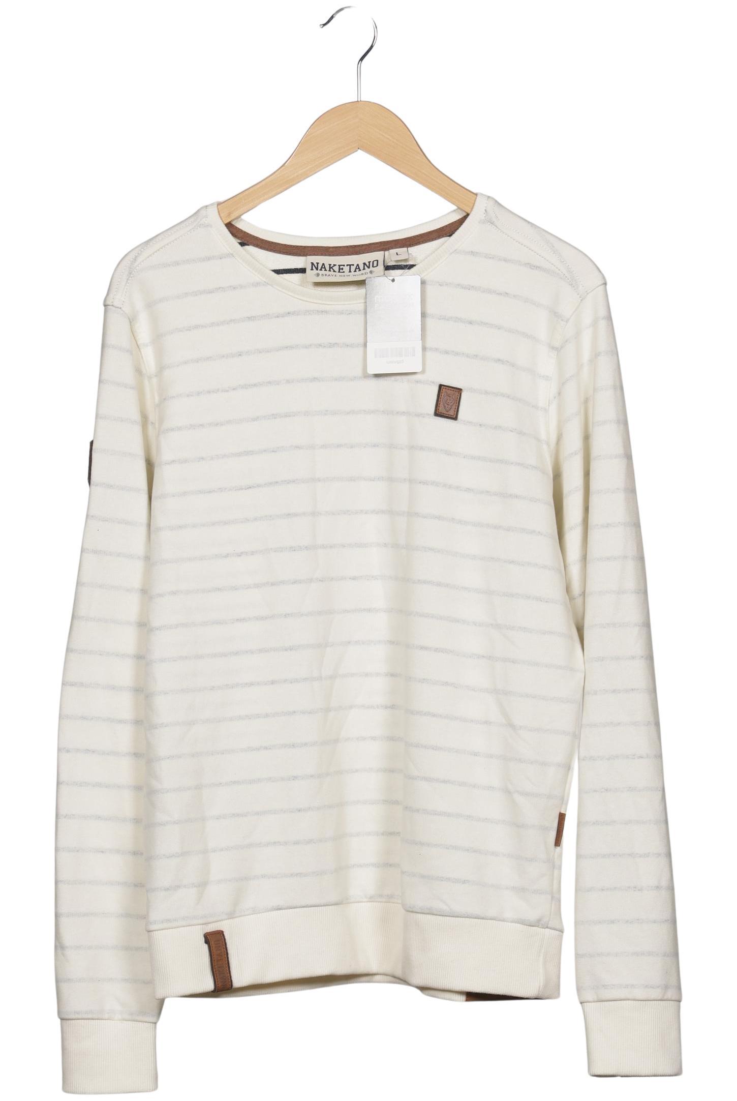 Thumbnail - Naketano Herren Sweatshirt, cremeweiß, Gr. 52