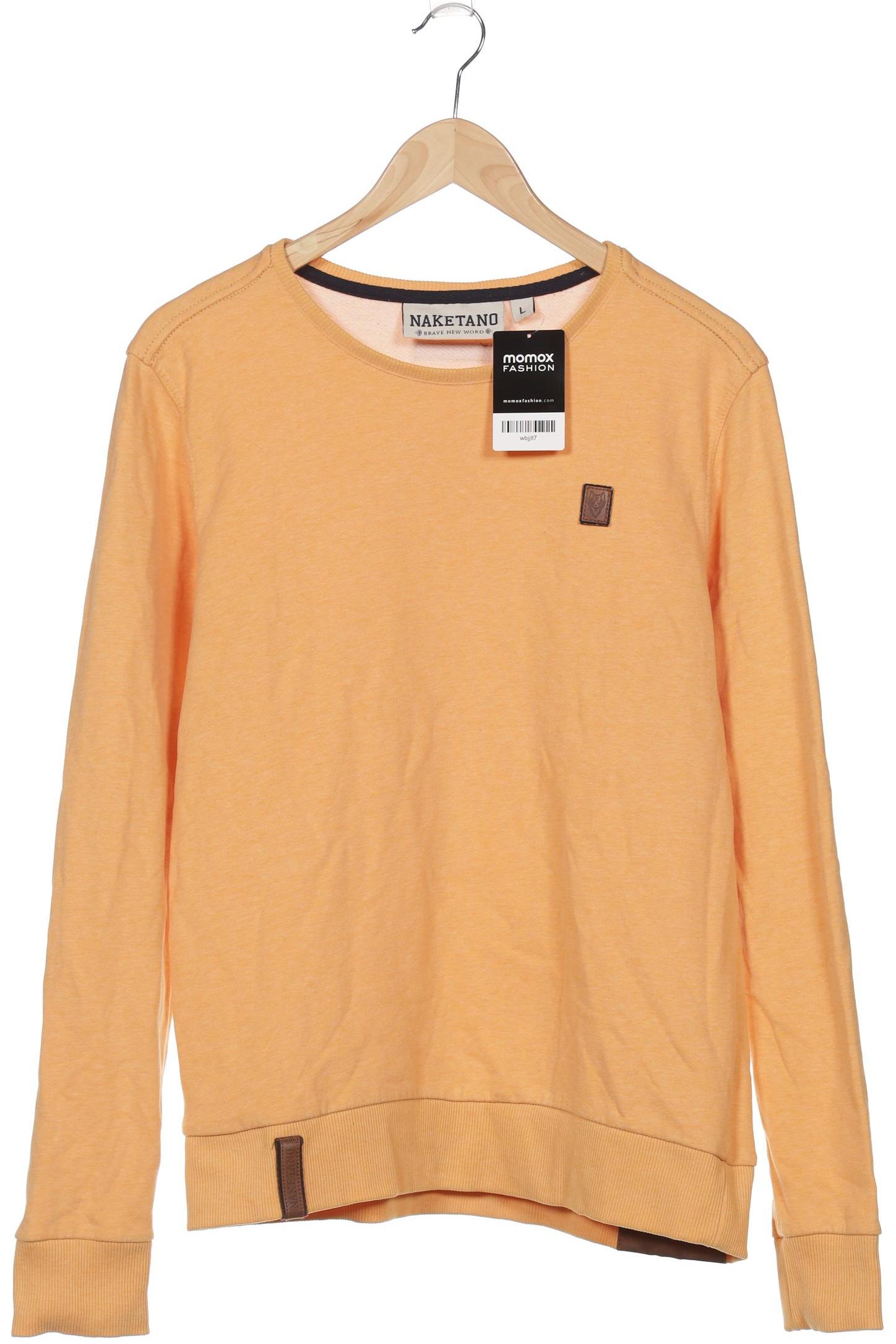 

Naketano Herren Sweatshirt, orange, Gr. 52