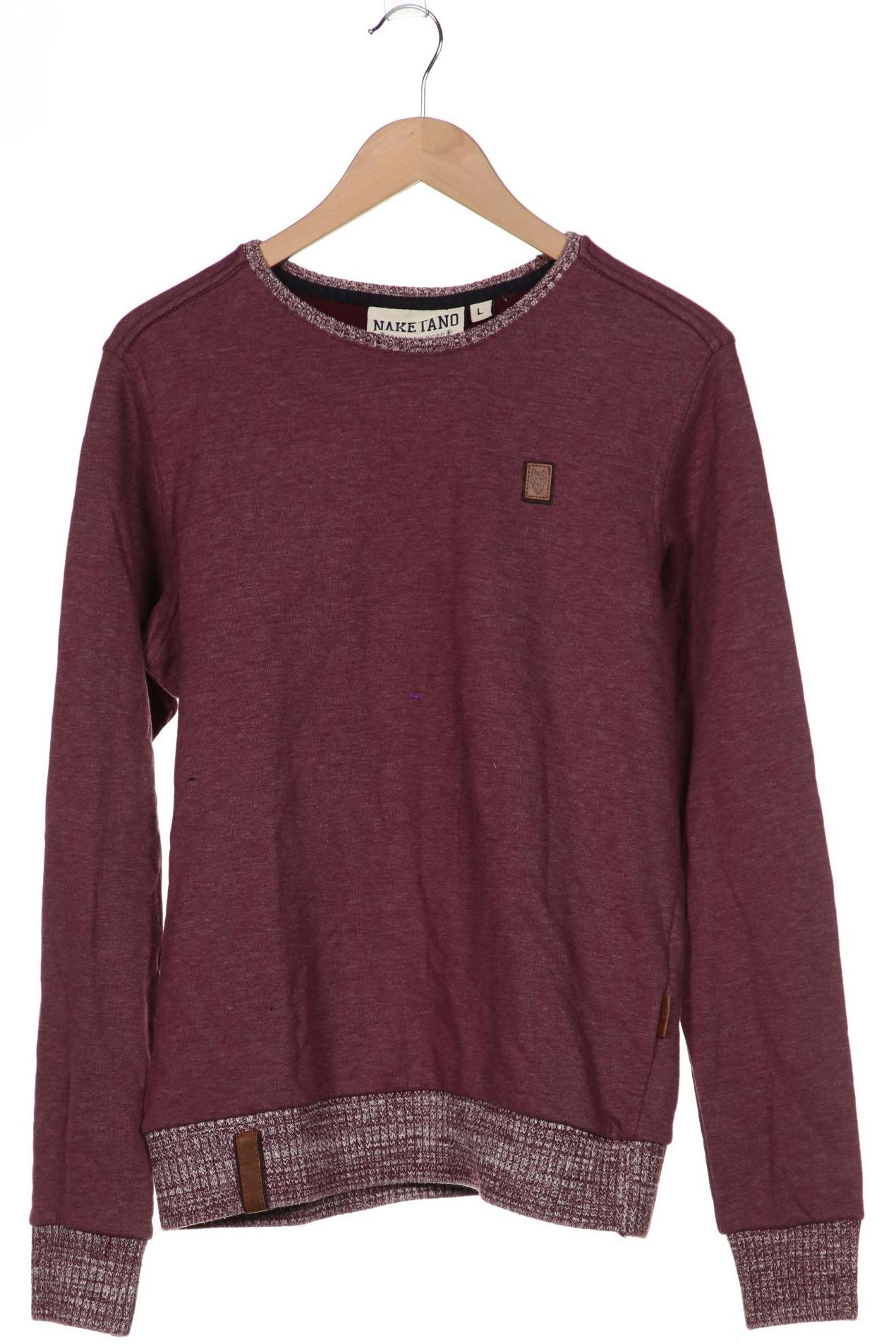

Naketano Herren Sweatshirt, bordeaux, Gr. 52