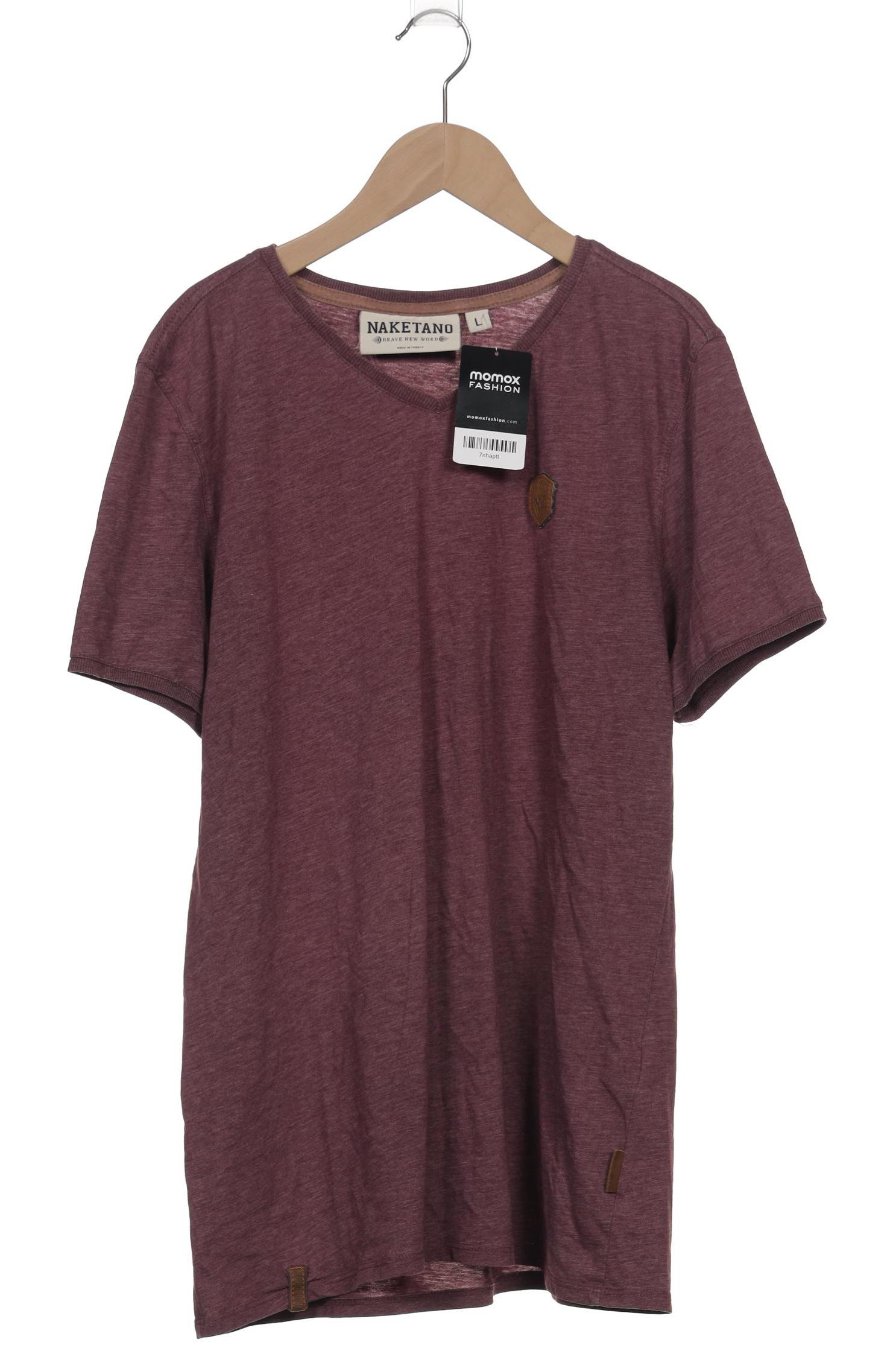 

Naketano Herren T-Shirt, bordeaux, Gr. 52