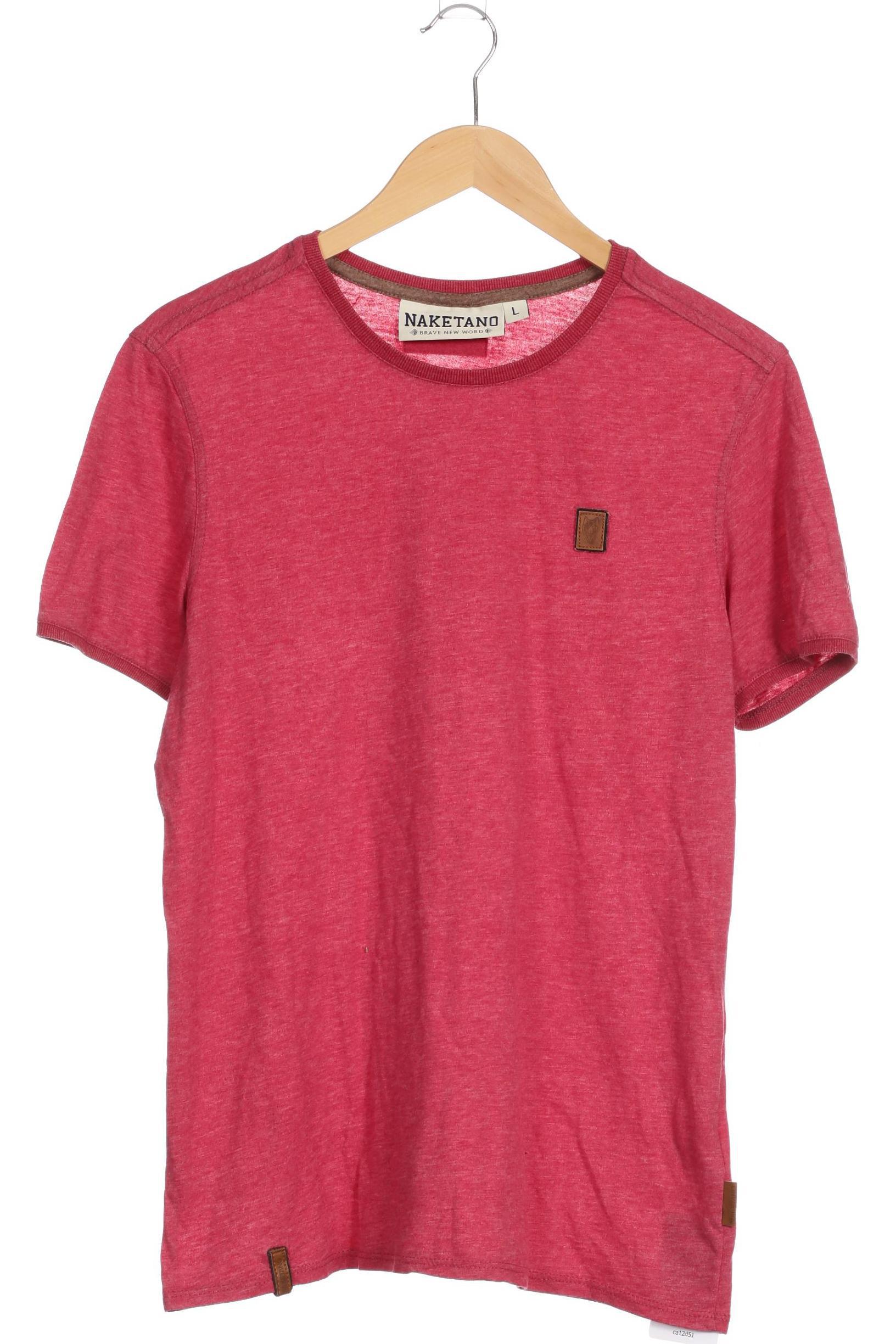 

Naketano Herren T-Shirt, pink, Gr.
