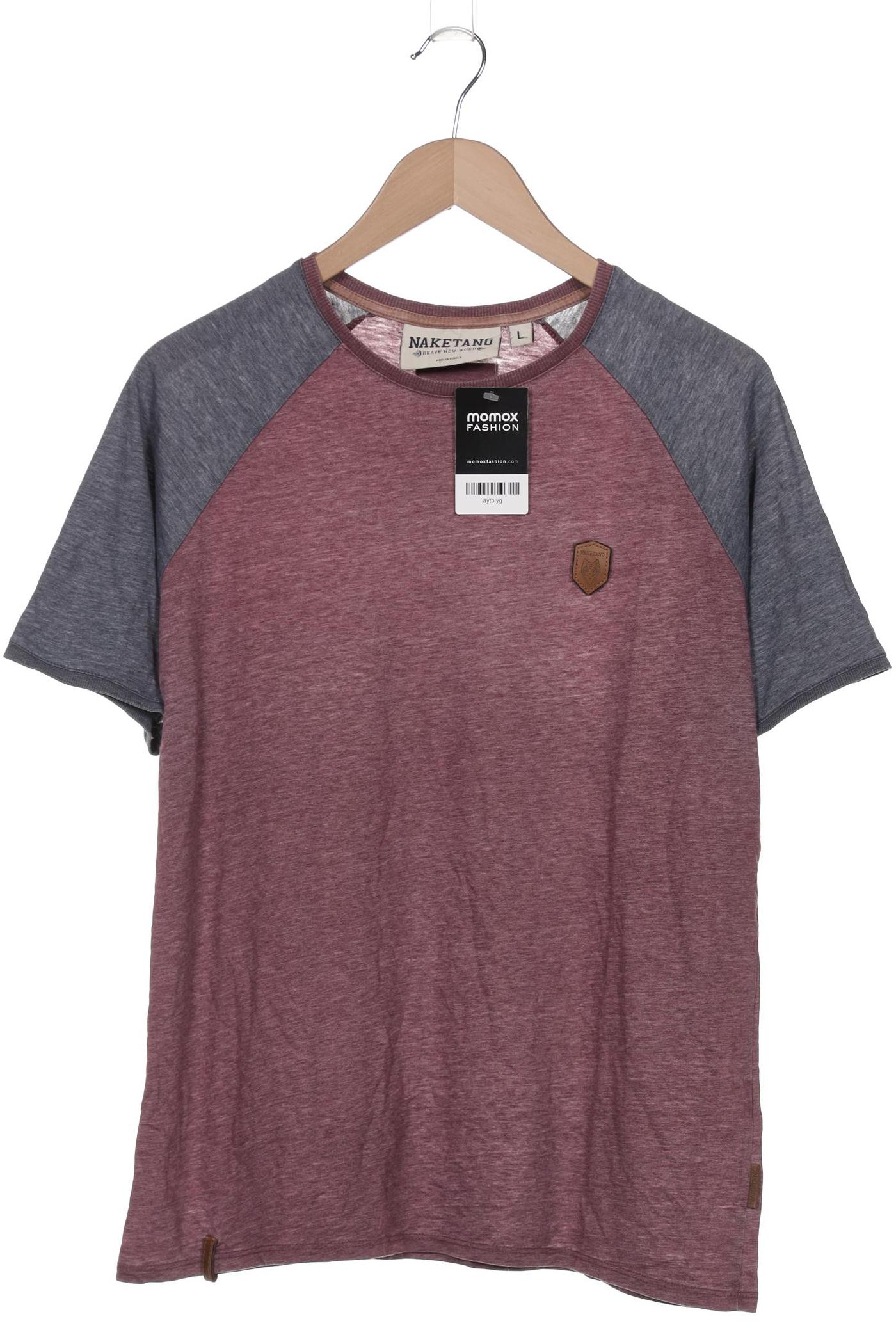 

Naketano Herren T-Shirt, bordeaux, Gr. 52