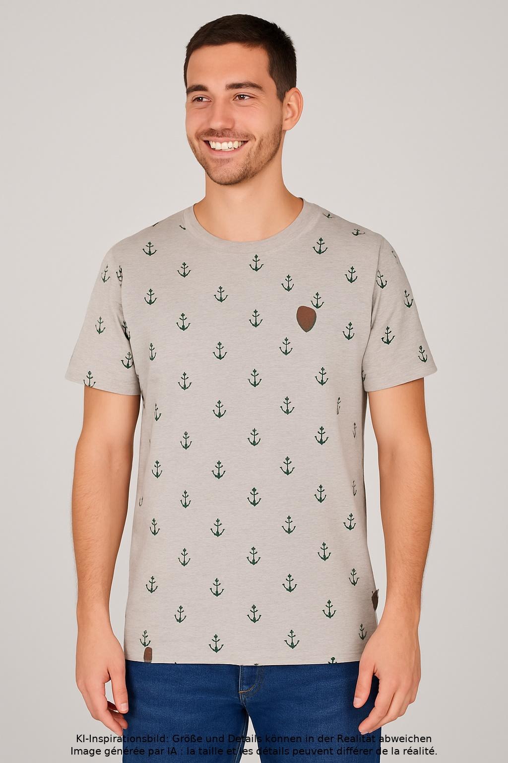 

Naketano Herren T-Shirt, grau, Gr. 46