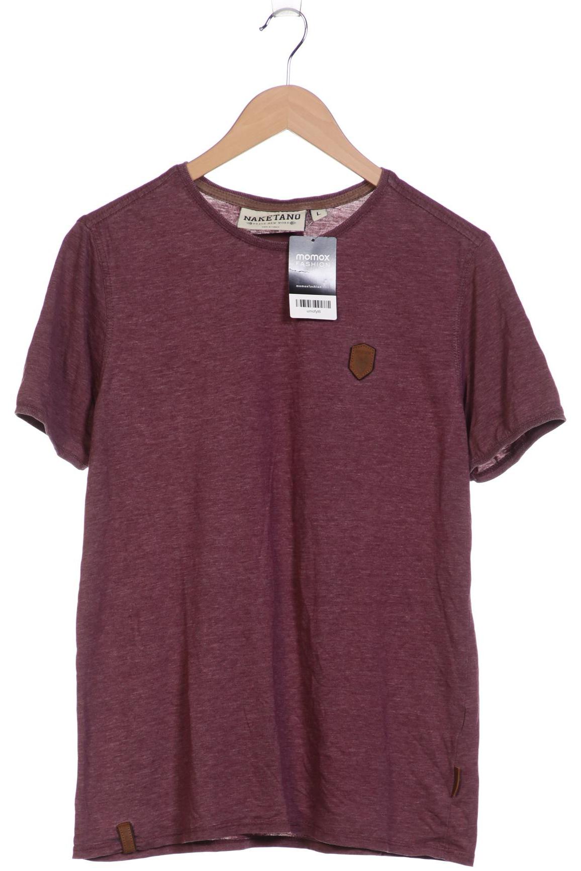 

Naketano Herren T-Shirt, bordeaux, Gr. 52