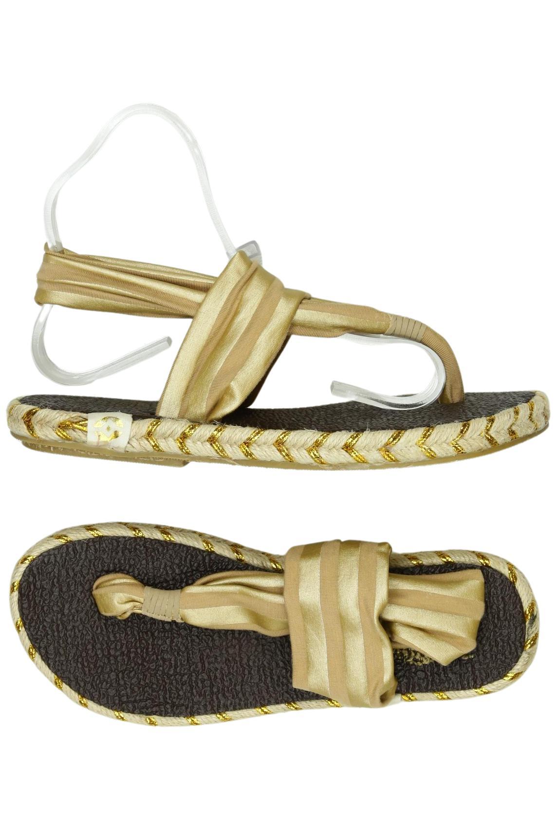 

nalho Damen Sandale, gold, Gr. 38