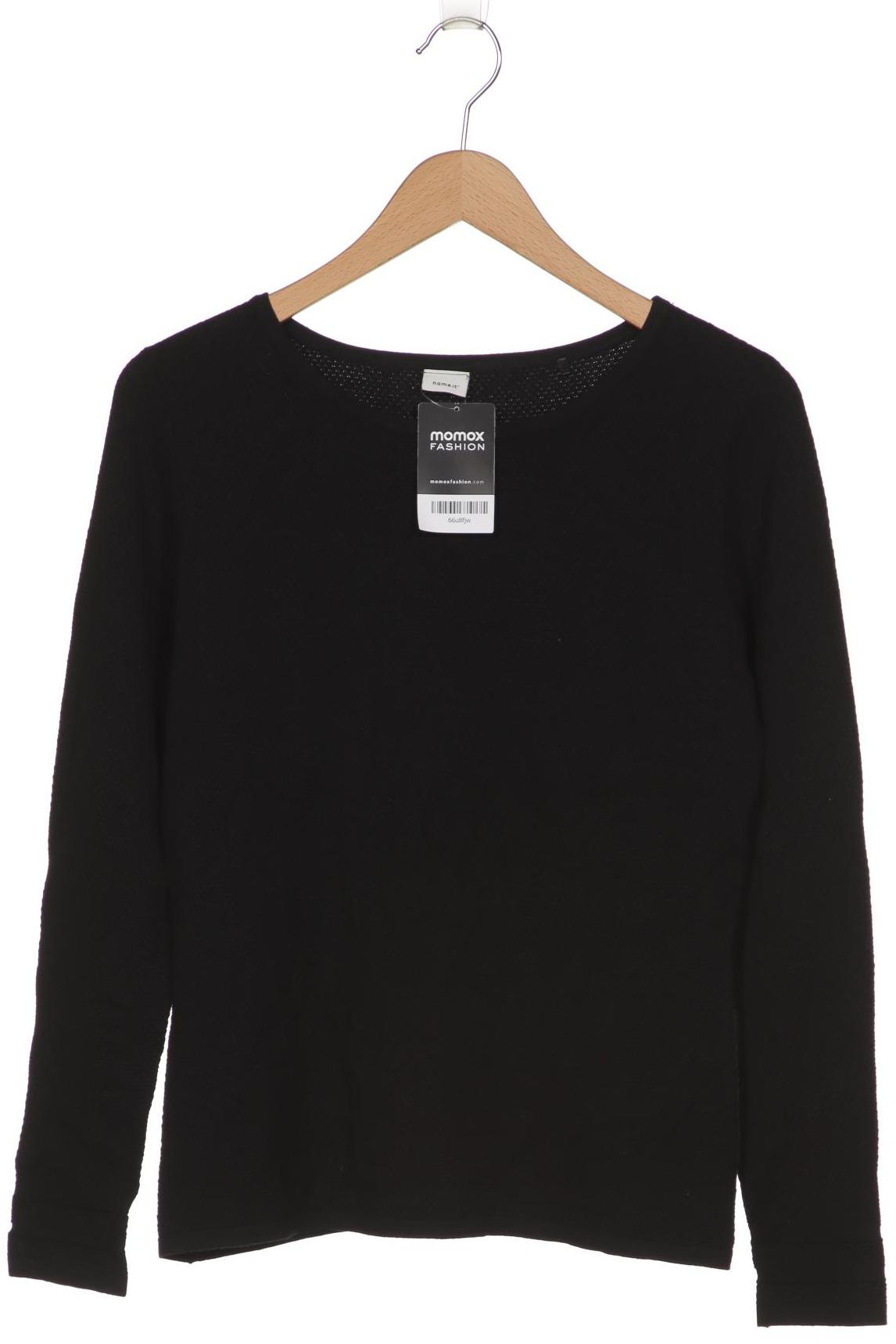 

name it Damen Pullover, schwarz, Gr. 38