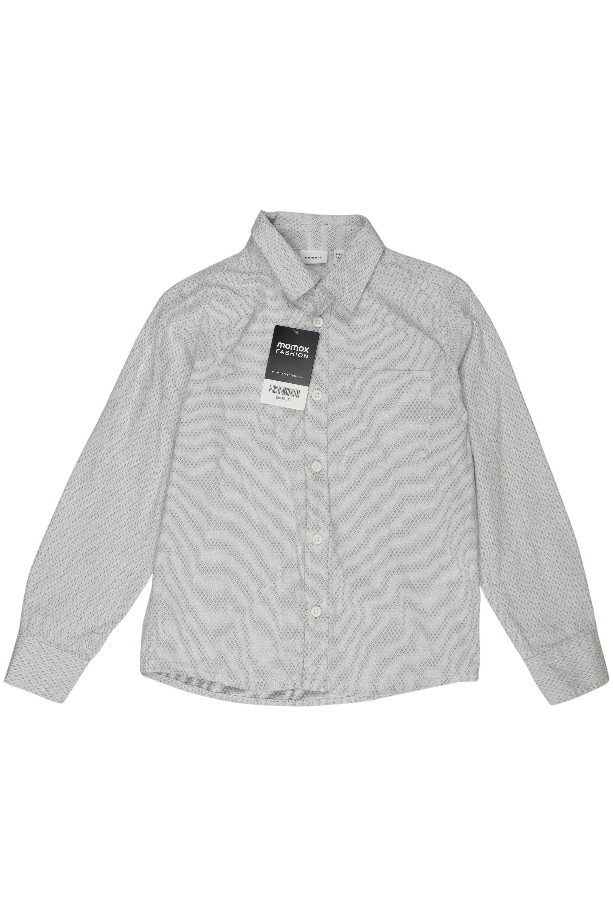 

name it Jungen Hemd, grau, Gr. 122/128