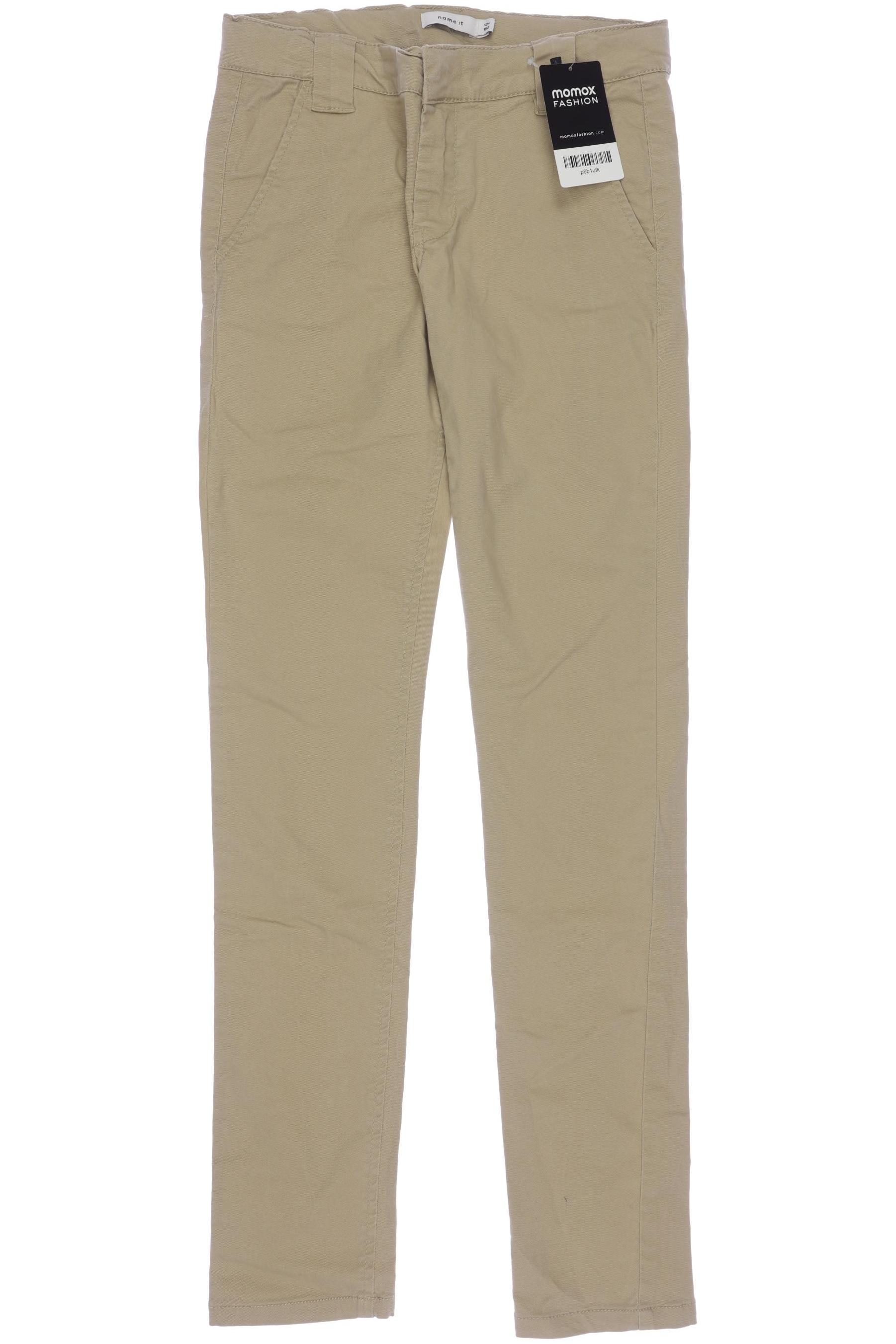 

name it Jungen Stoffhose, beige, Gr. 152