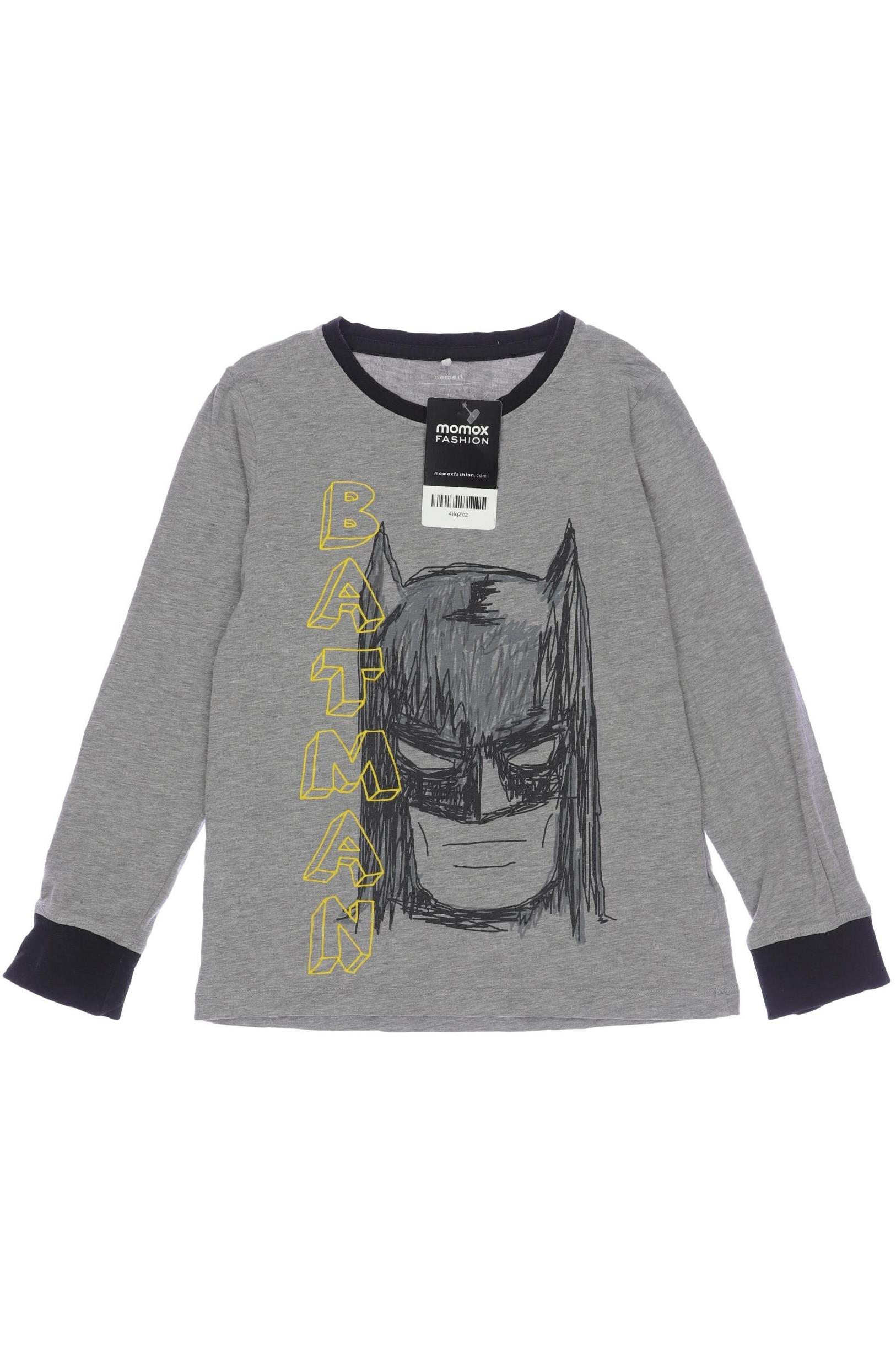 

name it Herren Langarmshirt, grau, Gr. 122