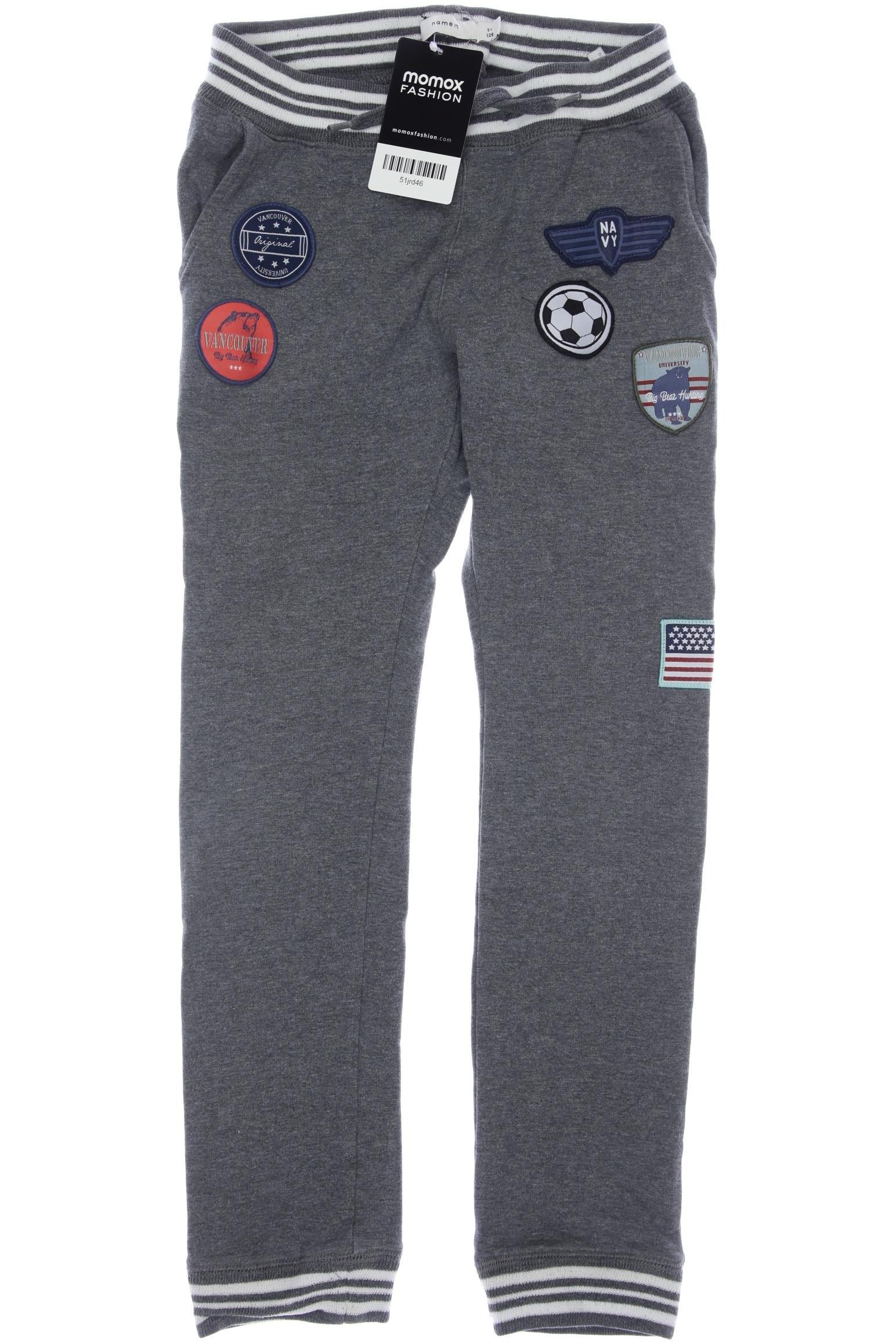 

name it Herren Stoffhose, grau, Gr. 128