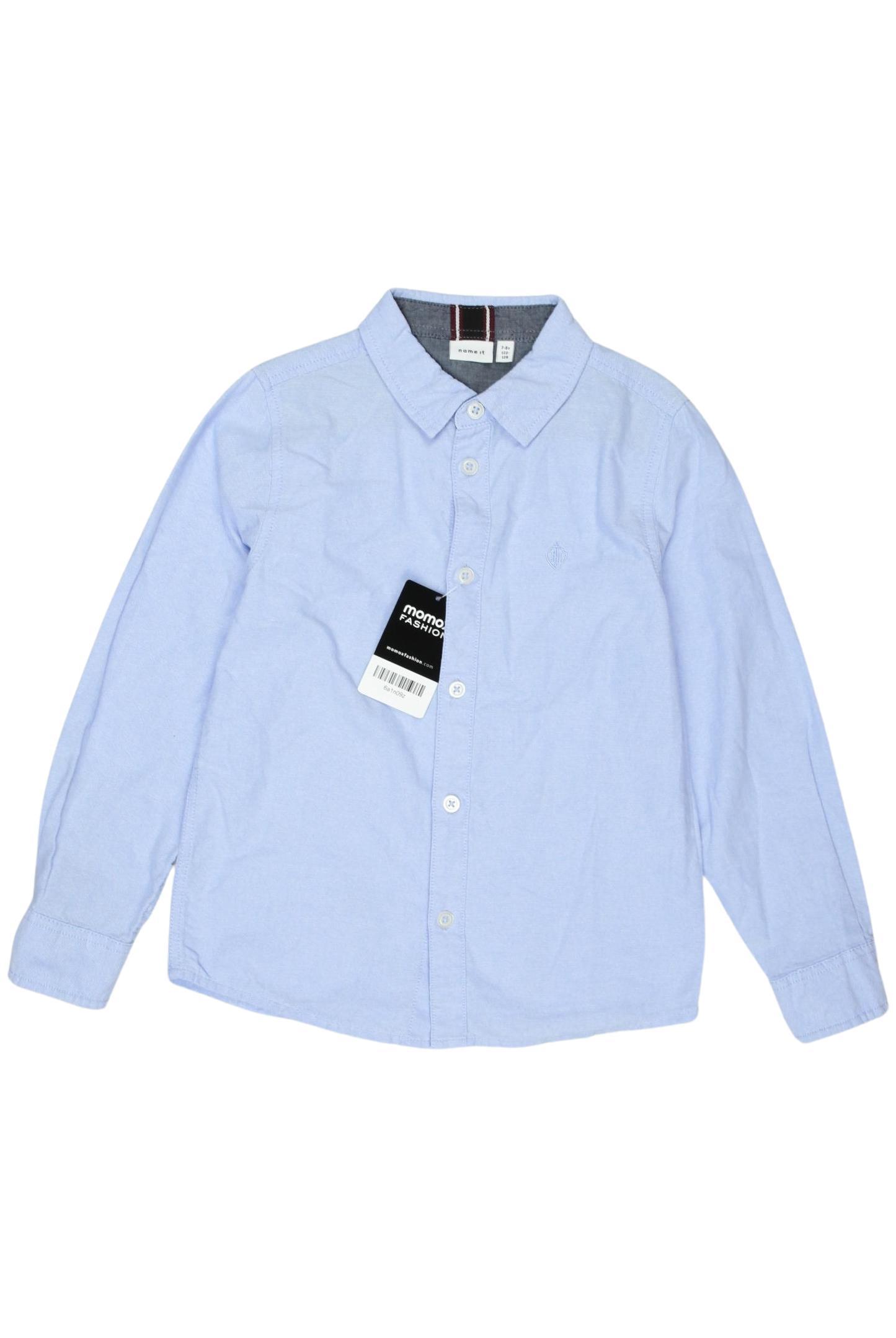 

name it Herren Hemd, hellblau, Gr. 122/128