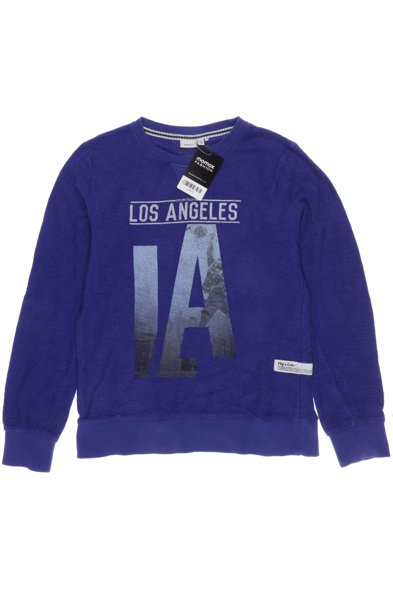 

name it Herren Hoodies & Sweater, blau, Gr. 158
