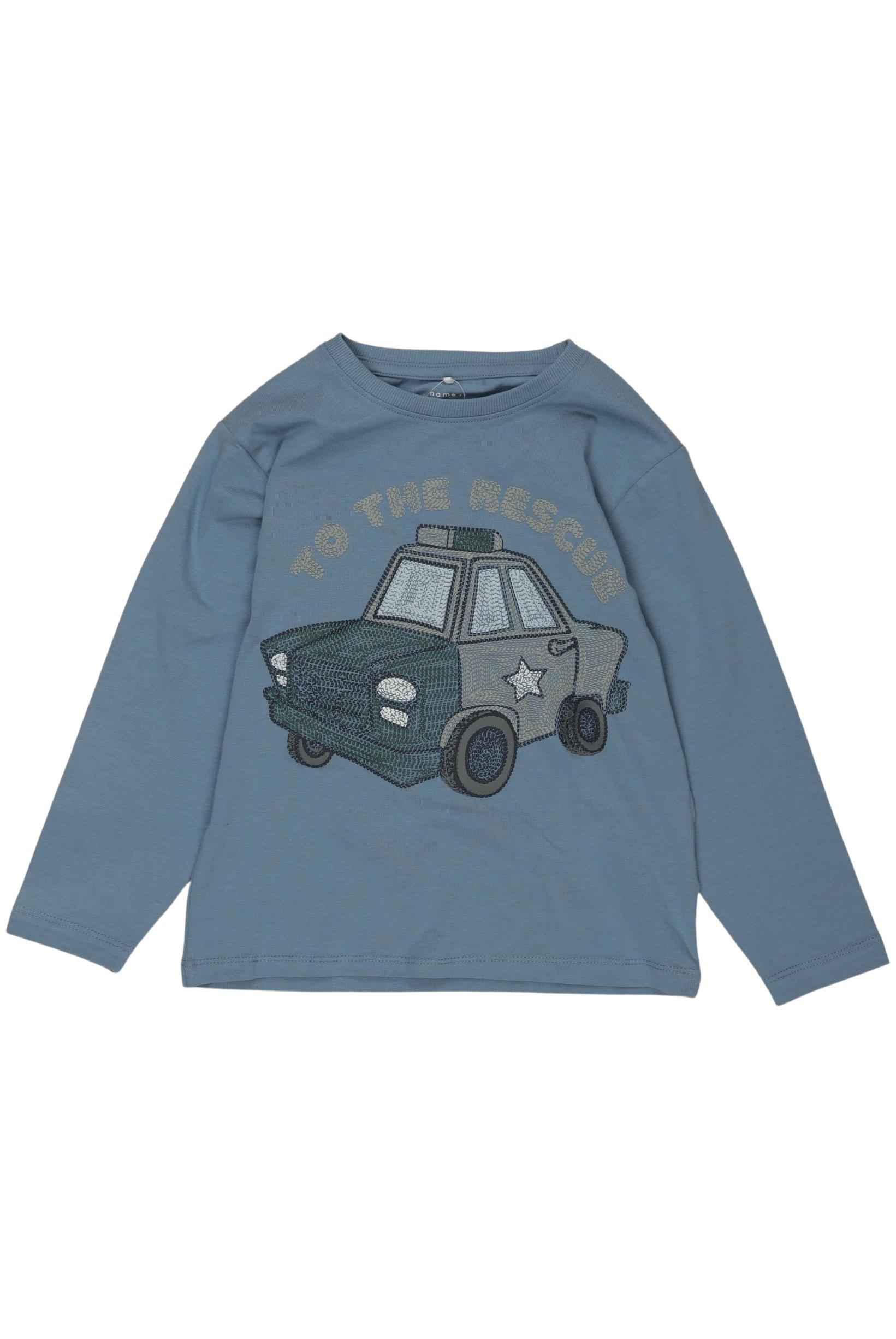 

name it Jungen Langarmshirt, hellblau, Gr. 110