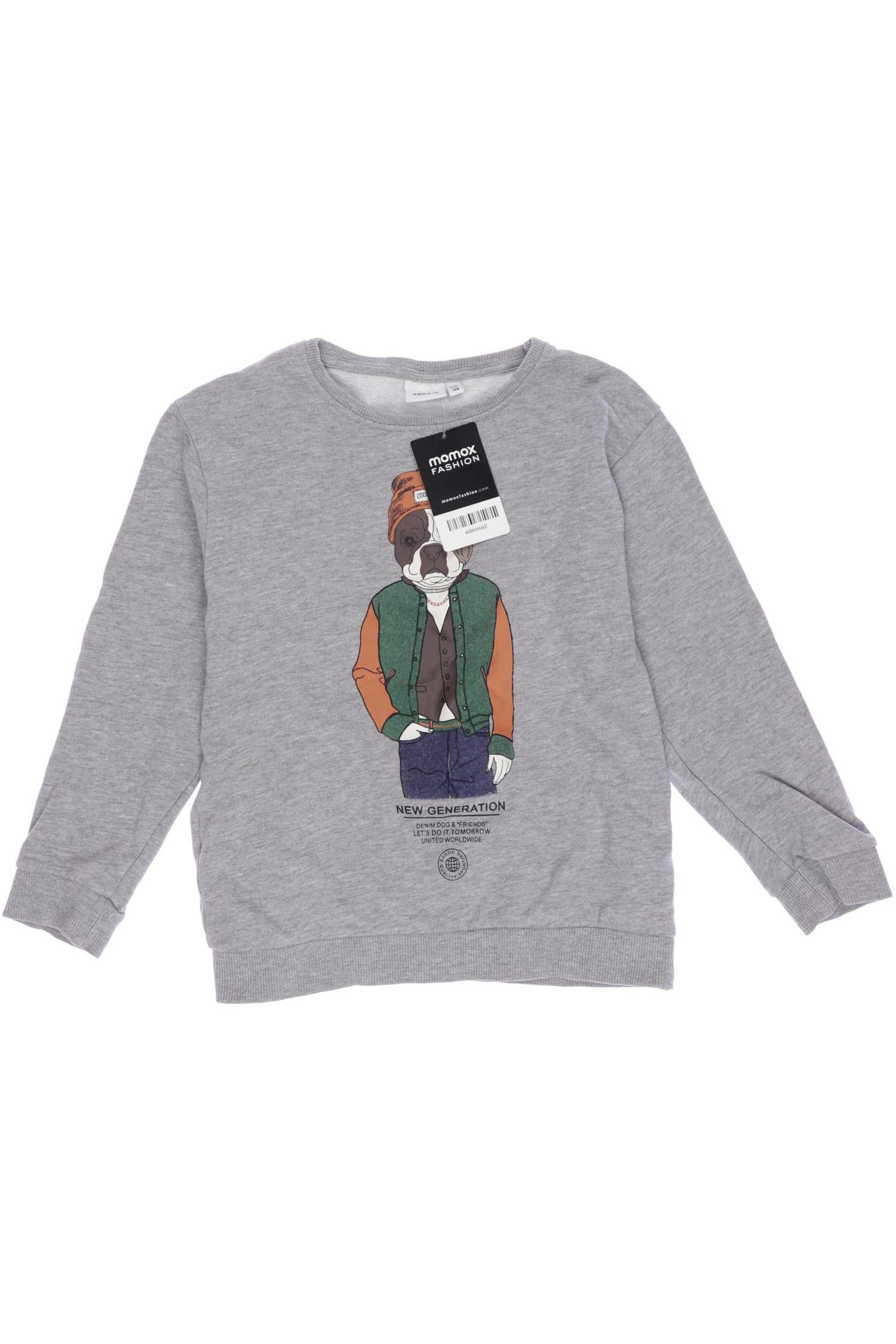

name it Herren Hoodies & Sweater, grau, Gr. 122/128