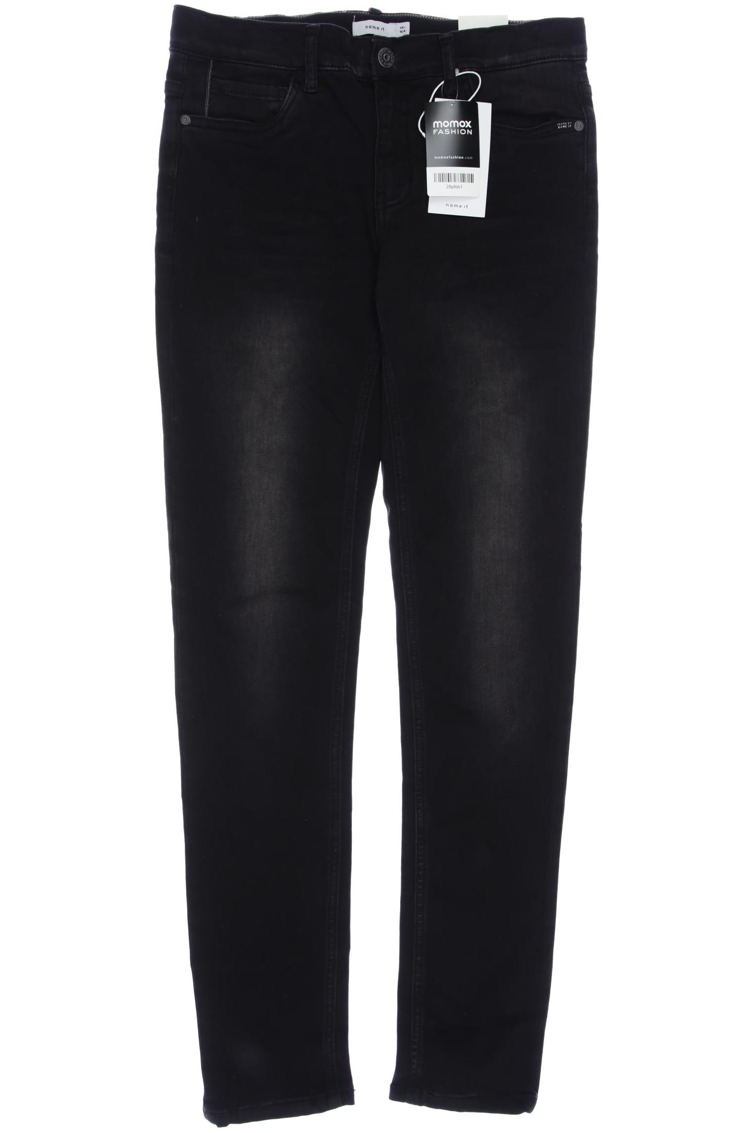 

name it Herren Jeans, schwarz, Gr. 164