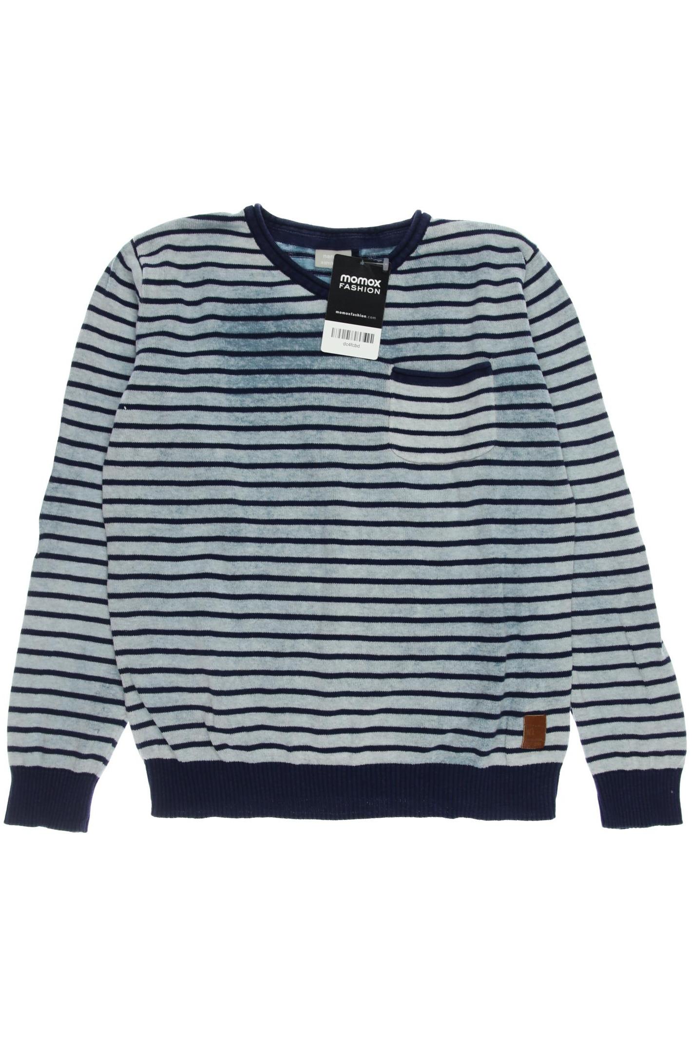 

name it Herren Pullover, blau, Gr. 134/140