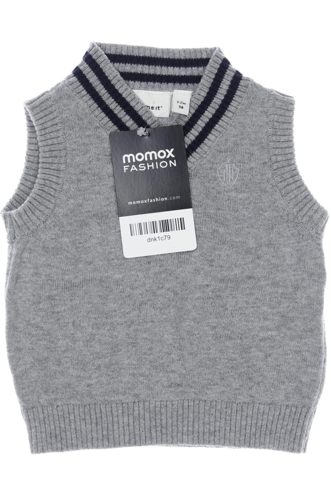 

name it Herren Pullover, grau, Gr. 56