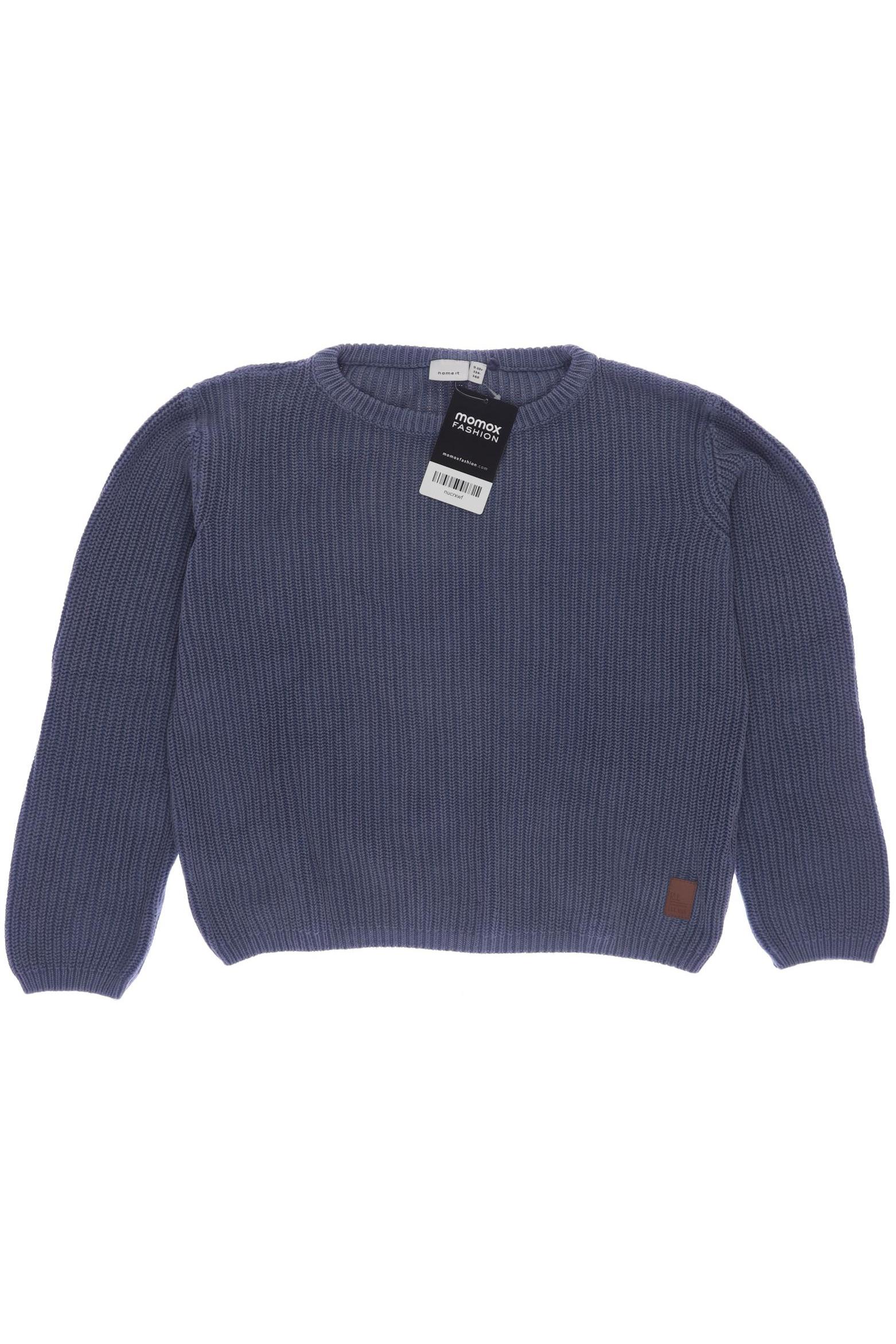 

name it Herren Pullover, blau, Gr. 134